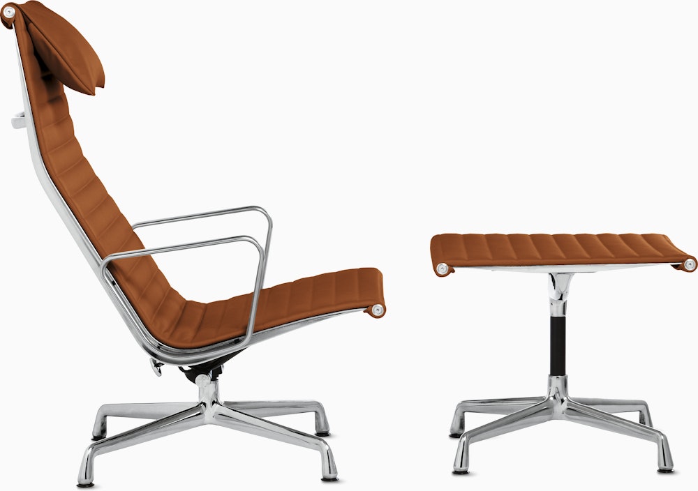 Eames Aluminum Lounge Chair 4 Star Base