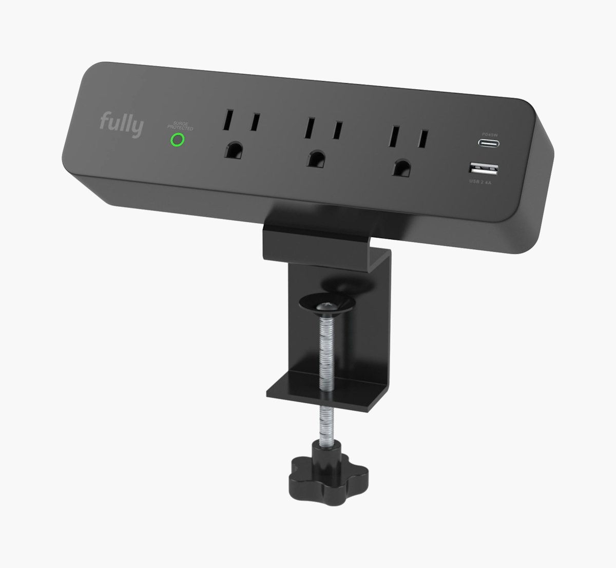 Fully Clamp-Mounted Surge Protector
