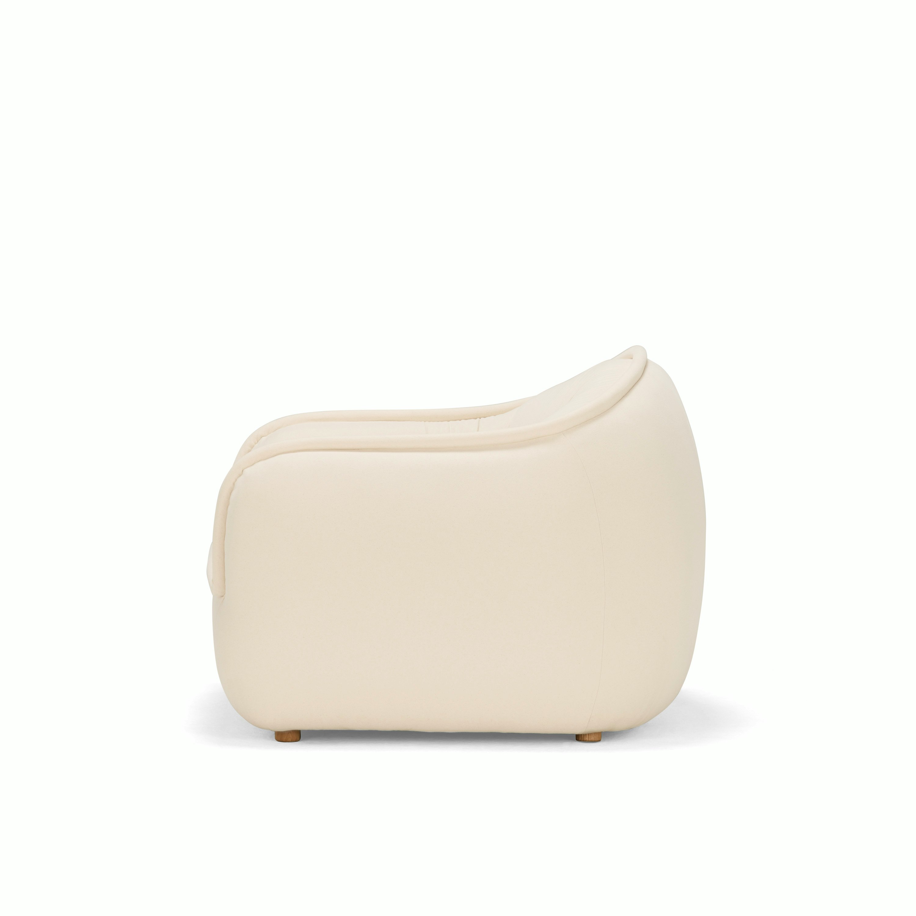 Tubo Chair in Bridgehampton Oat