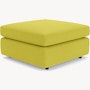 Pfister Ottoman - Classic Boucle, Chartreuse