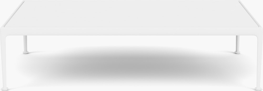 1966 Collection Porcelain Coffee Table, 60*38, white porcelain