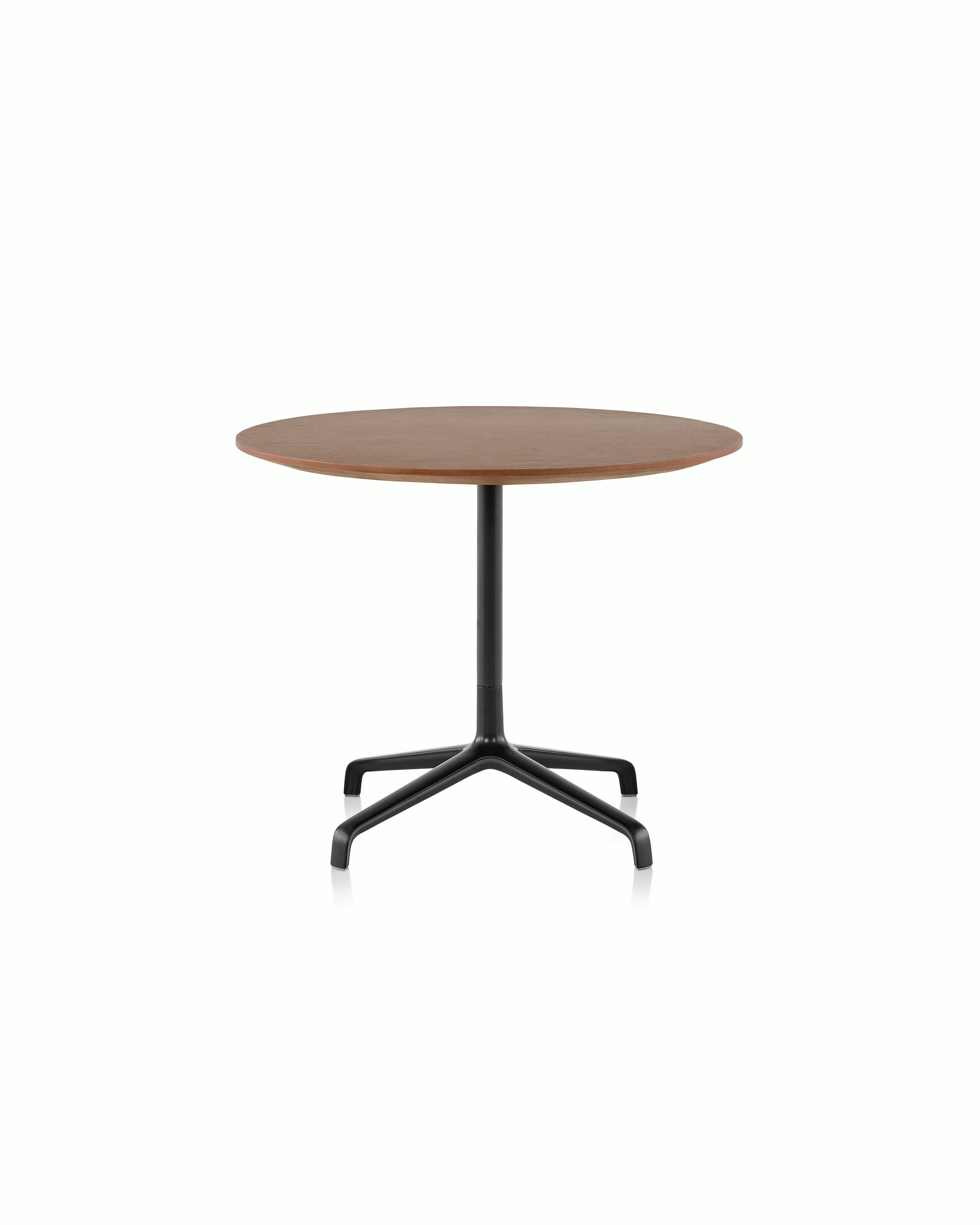 21.5" Striad Table with walnut surface.