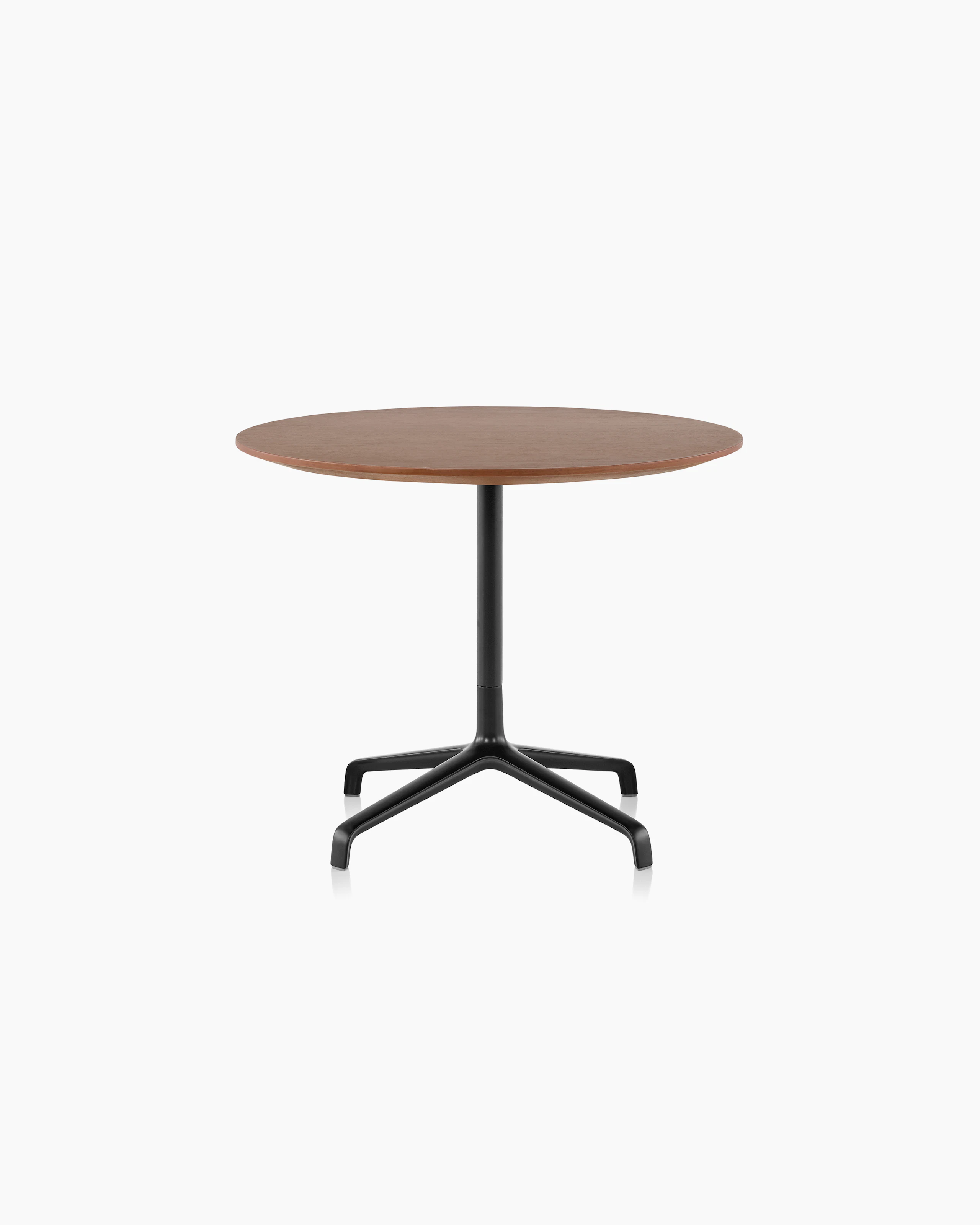 21.5" Striad Table with walnut surface.