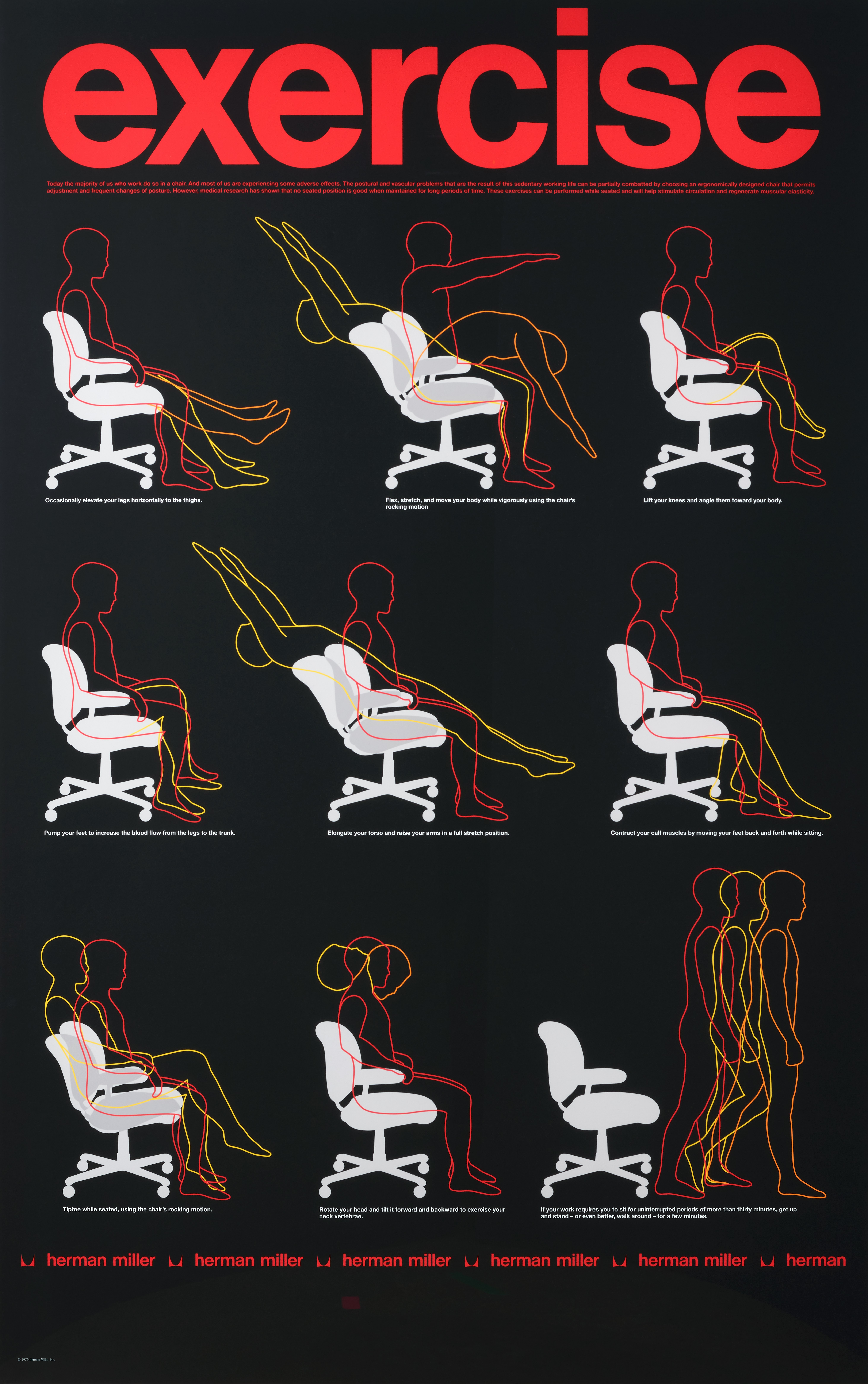 Exercise Unframed Poster