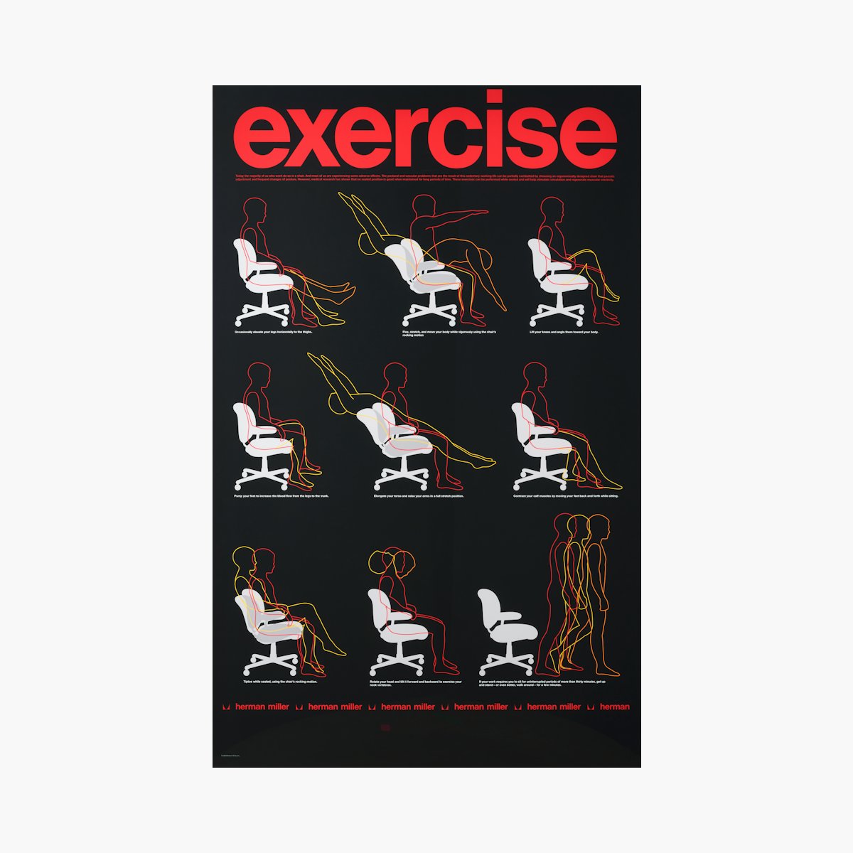 Exercise Unframed Poster