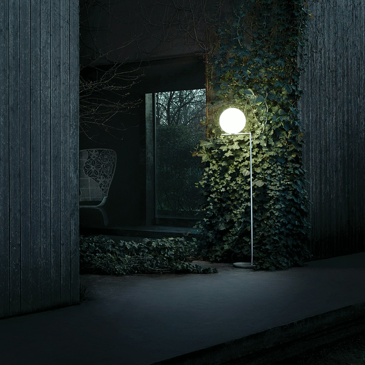 IC Outdoor Floor Lamp
