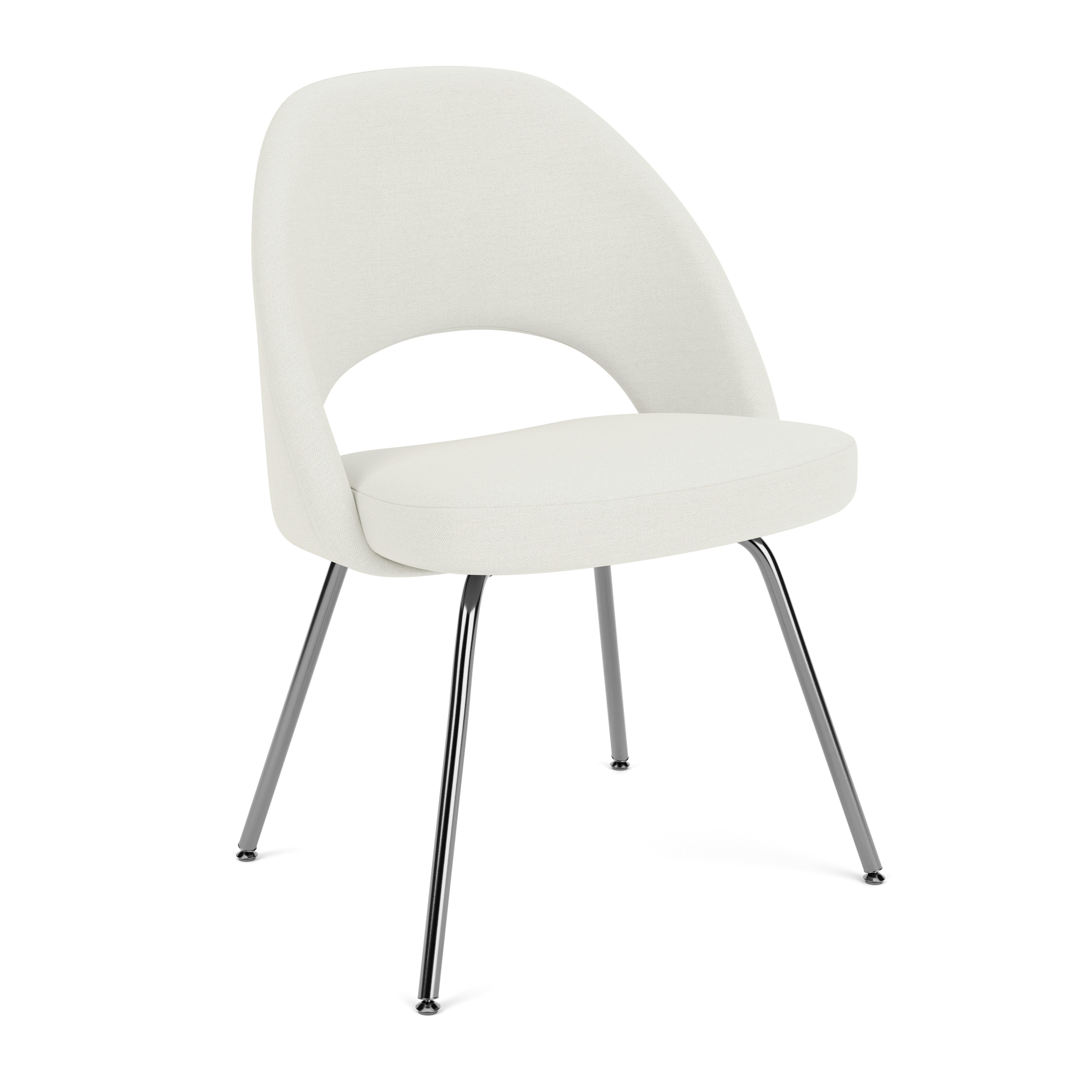 Saarinen Executive Side Chair - Hourglass, Air, Polished Chrome