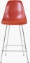 Eames Molded Fiberglass Stool with Seat Pad