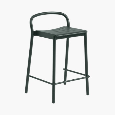 Linear Steel Stool Linear Steel Stool, Counter