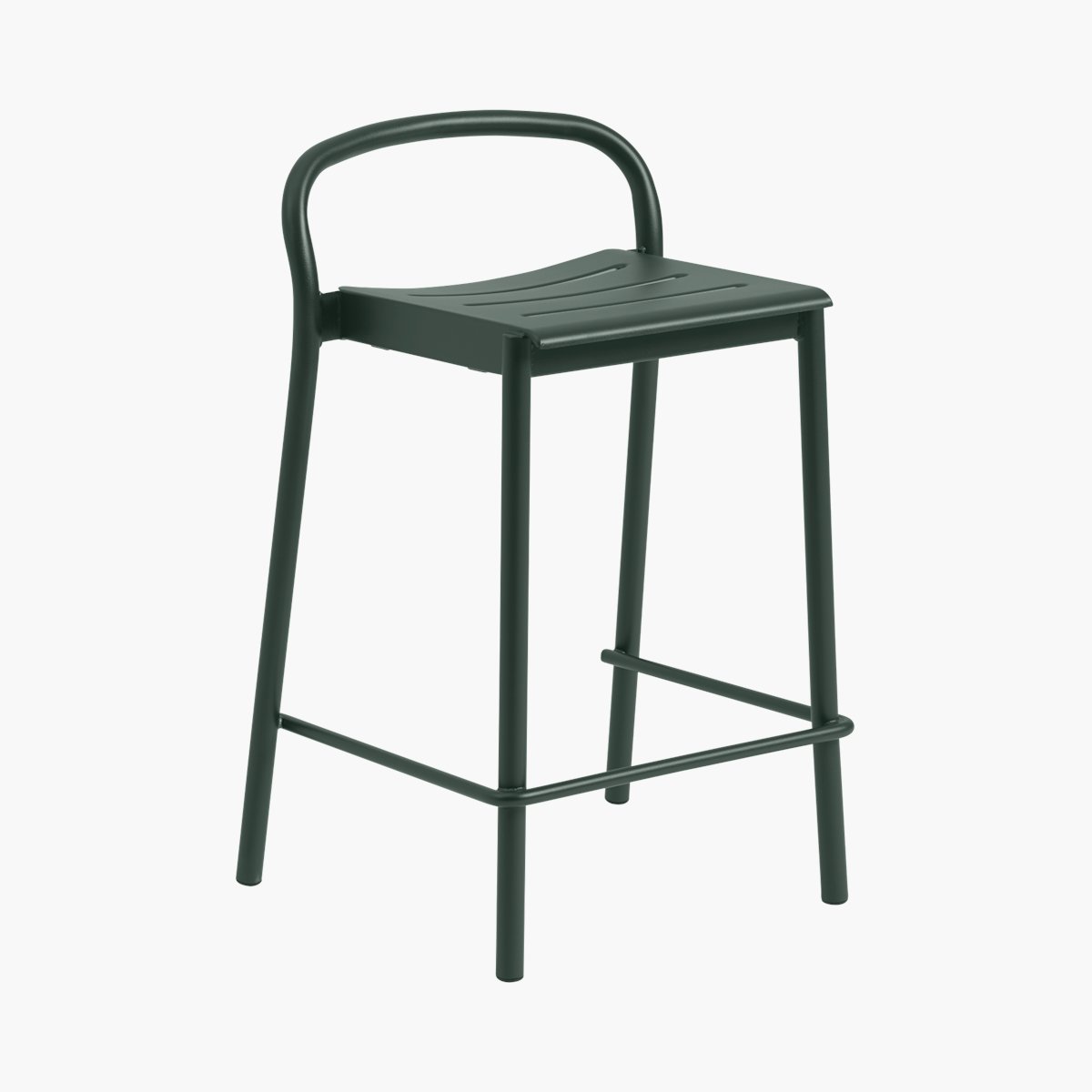 Linear Steel Stool Linear Steel Stool, Counter