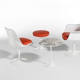 Saarinen Pedestal Collection Eero Saarinen Pedestal Collection Tulip Stool Tulip Armchair Tulip Armless Chair Pedestal Side Table