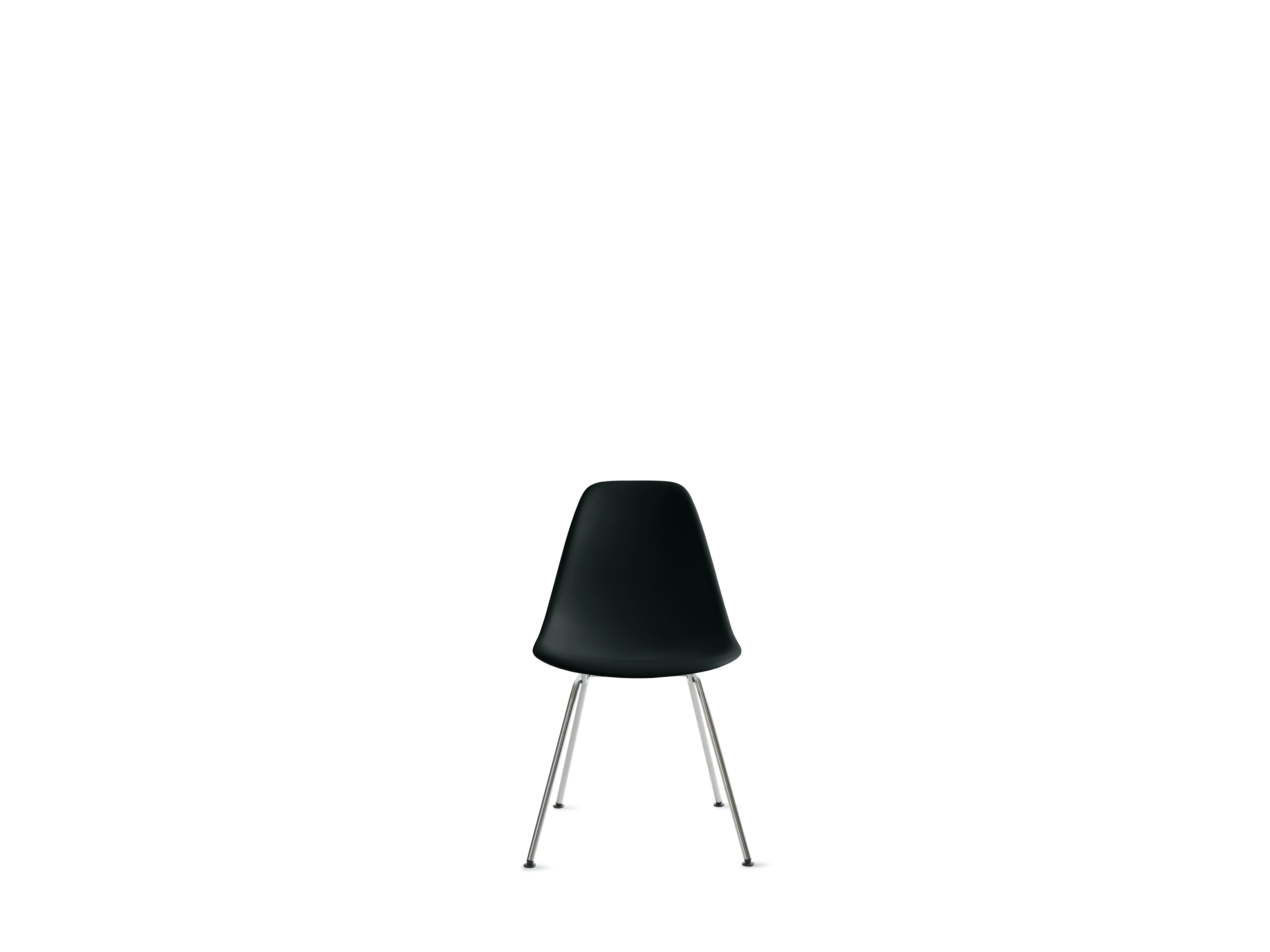 Eames Molded Plastic 4-Leg Side Chair (DSX)