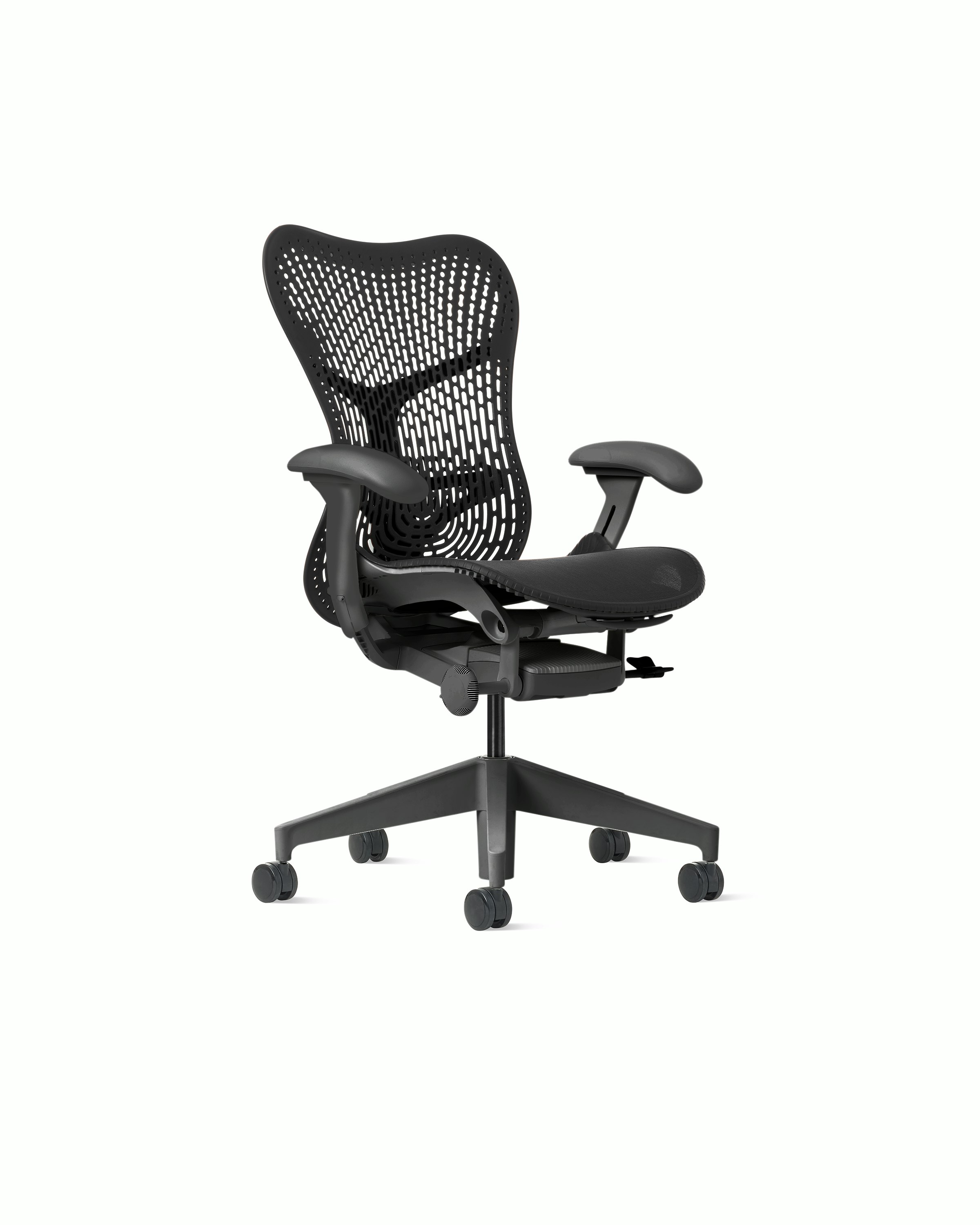 Mirra 2 Chair in Graphite with Graphite Triflex Suspension and FlexFront