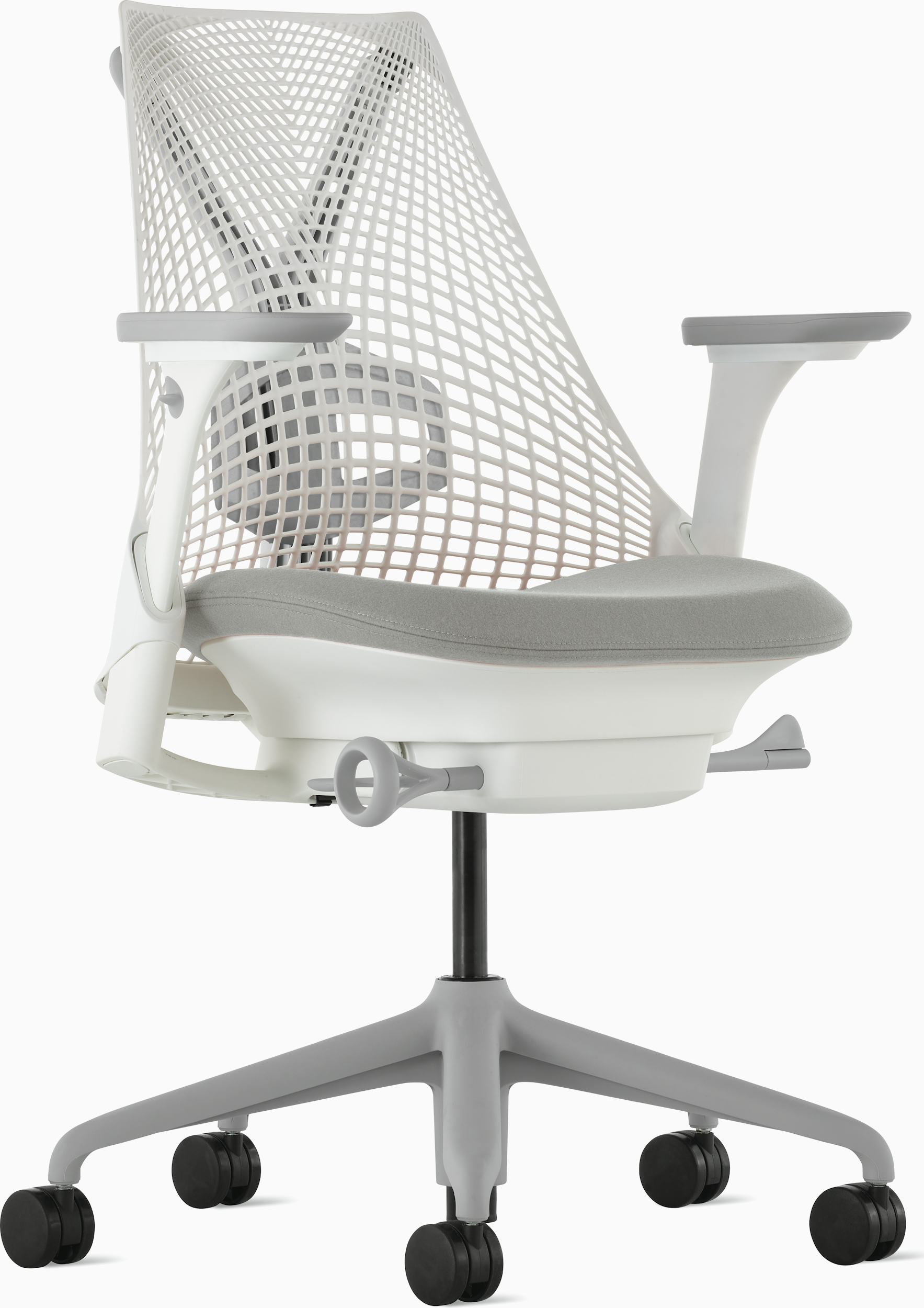 Furniture of America Legacy Regular Gray Mesh-Seat 3D Adjustable