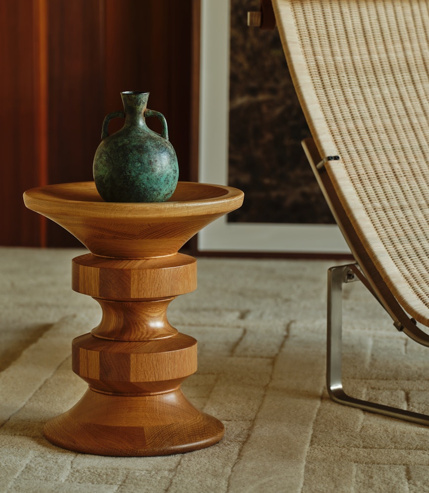 Eames Turned Stool