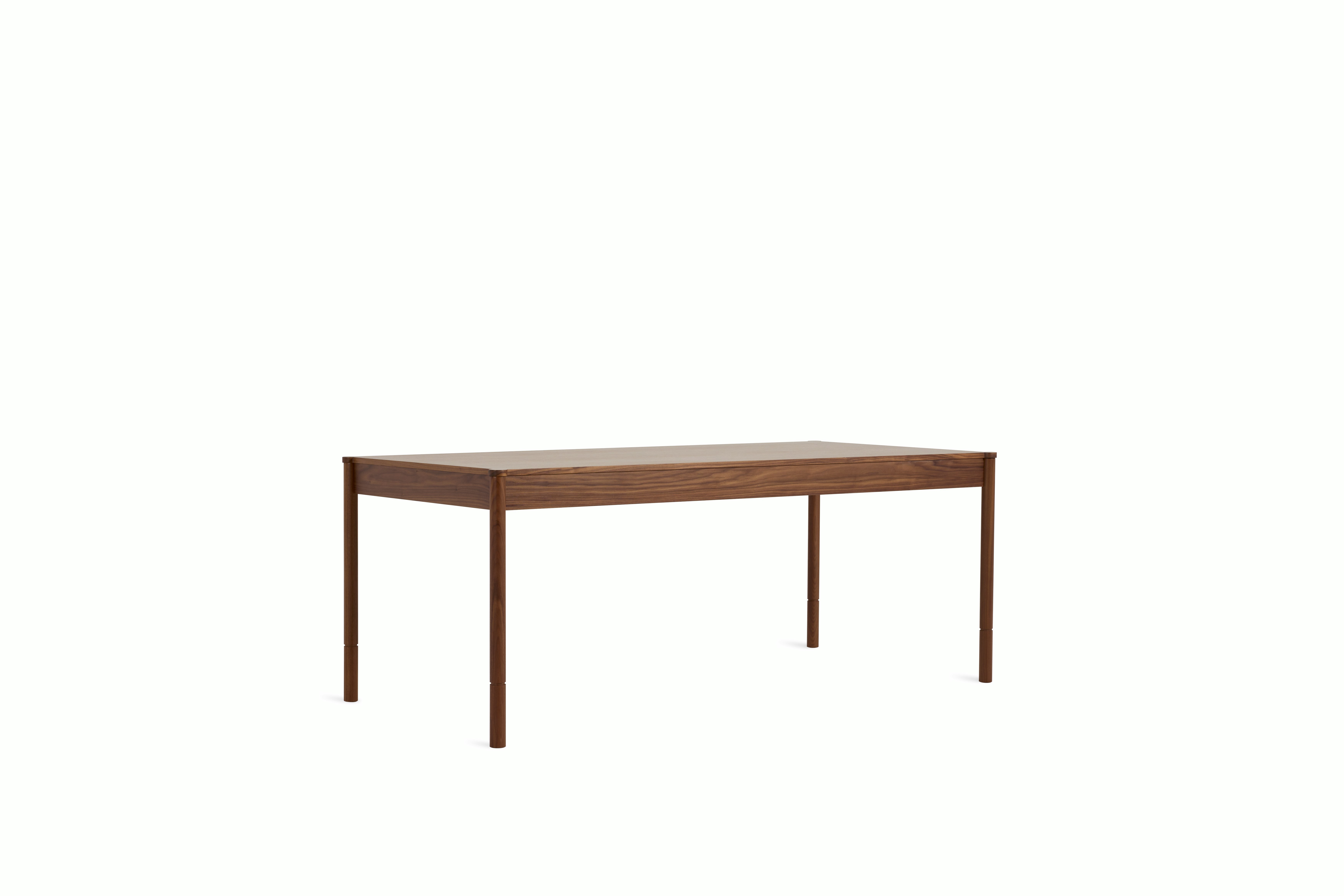 Morrison Dining Table - 76",  Veneer,  Walnut