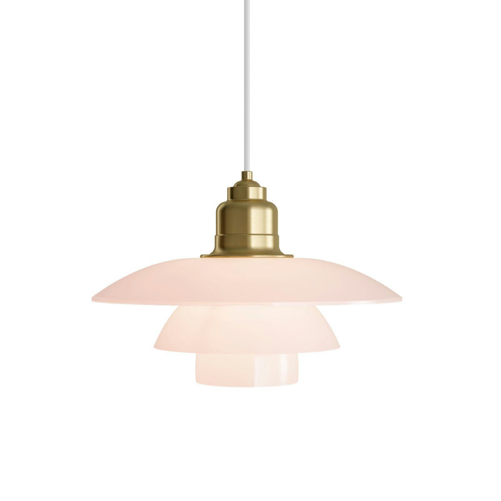PH 3&frac12;-3 Pendant Light - Pale Rose