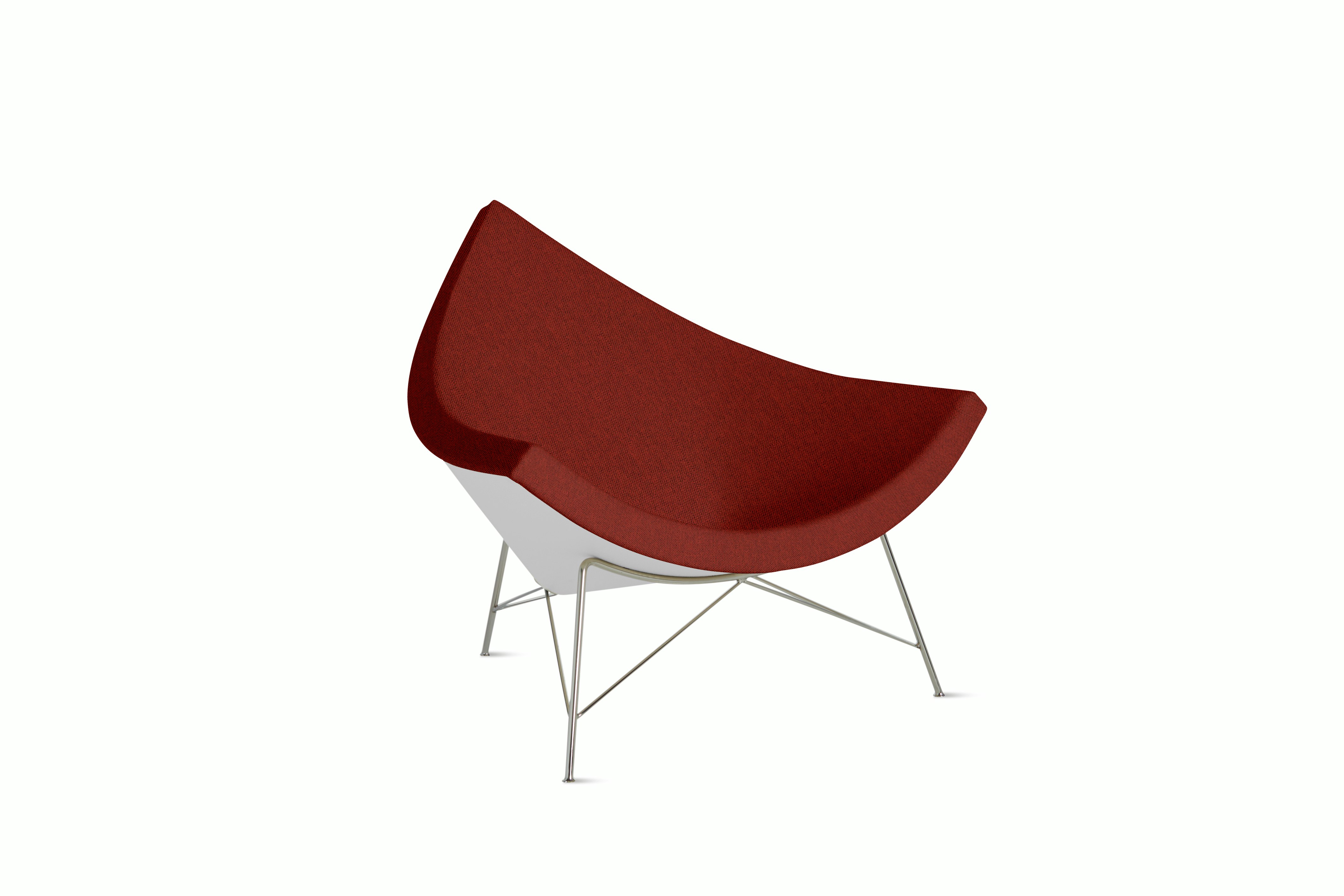 Nelson Coconut Chair in Mode Alder with Chrome Base