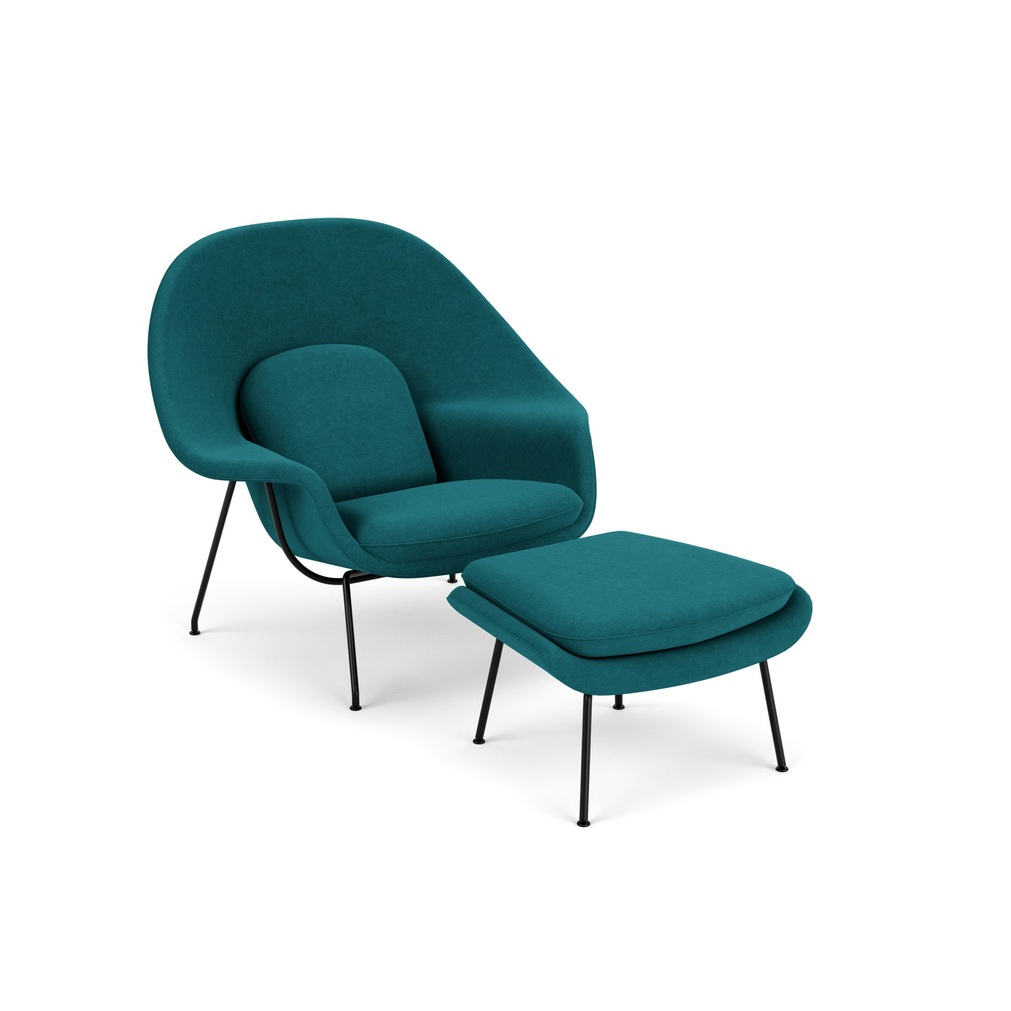 Womb Chair and Ottoman