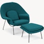 Womb Chair and Ottoman