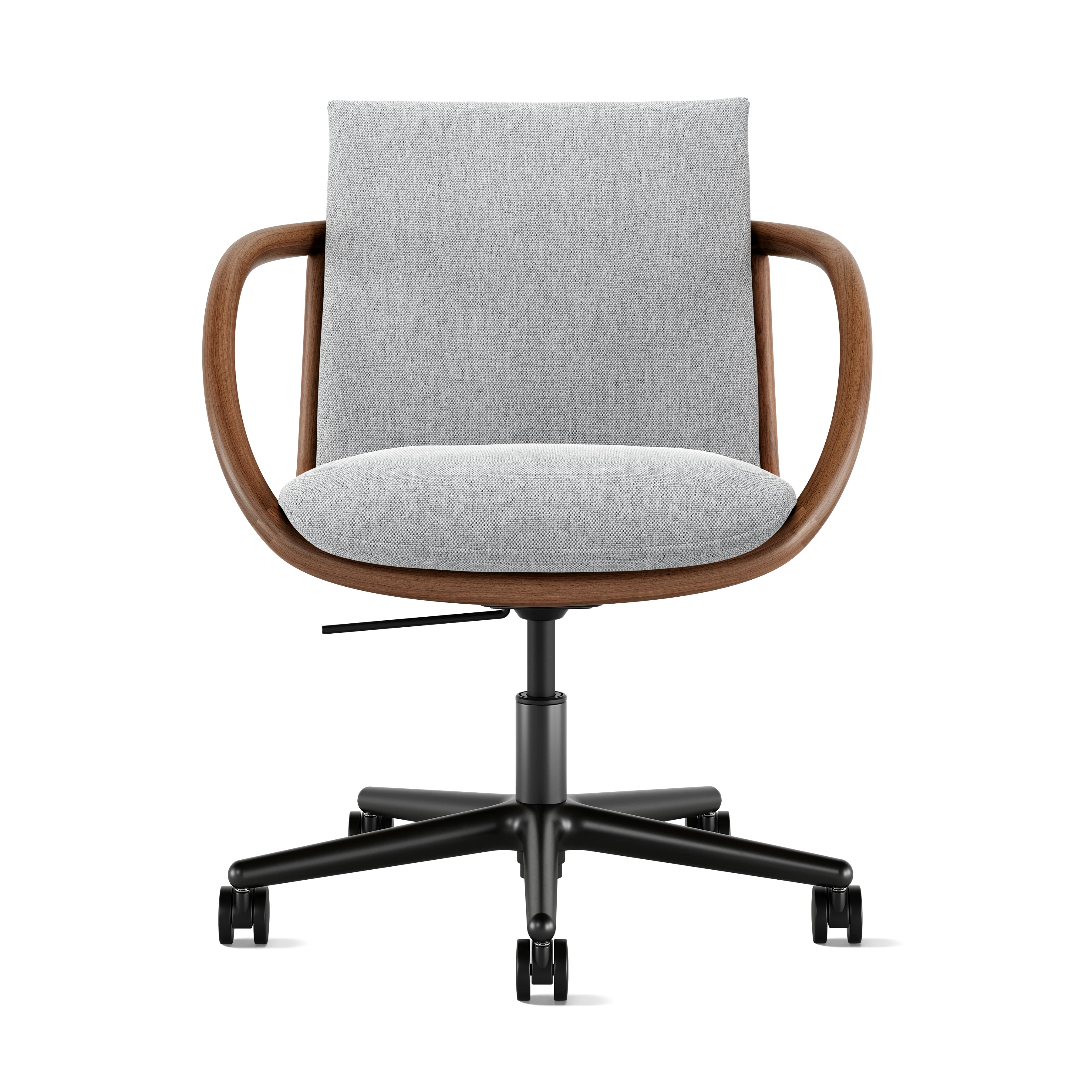 Full Loop Task Chair - Mode Intaglio,  Walnut,  Black