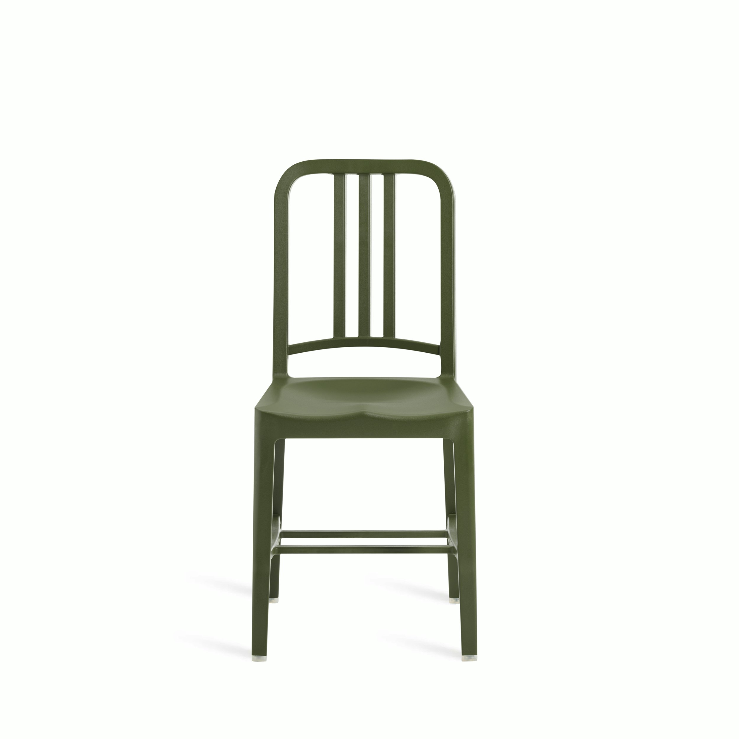111 Navy Chair - Side Chair, Cypress Green