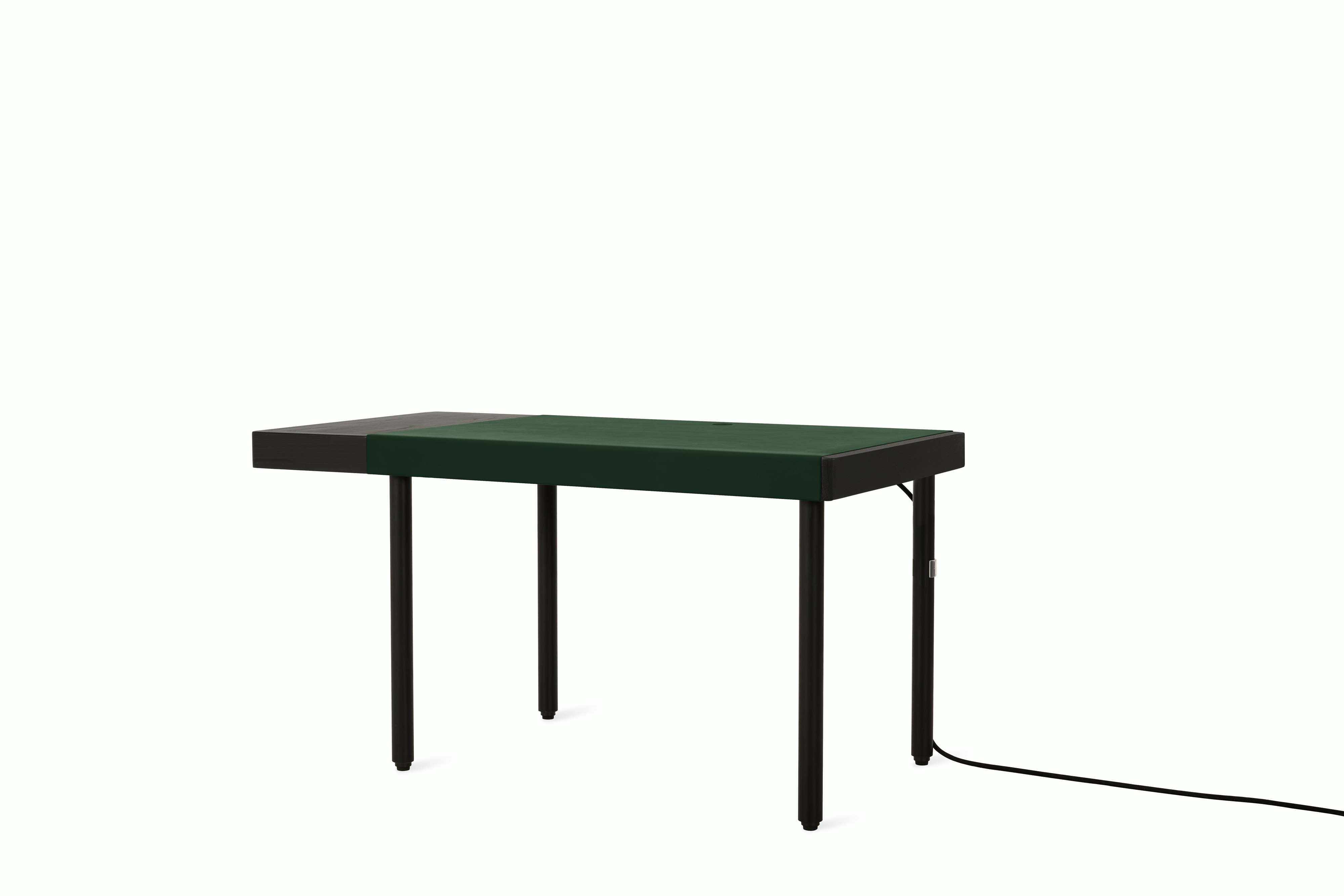 Leatherwrap Standing Desk