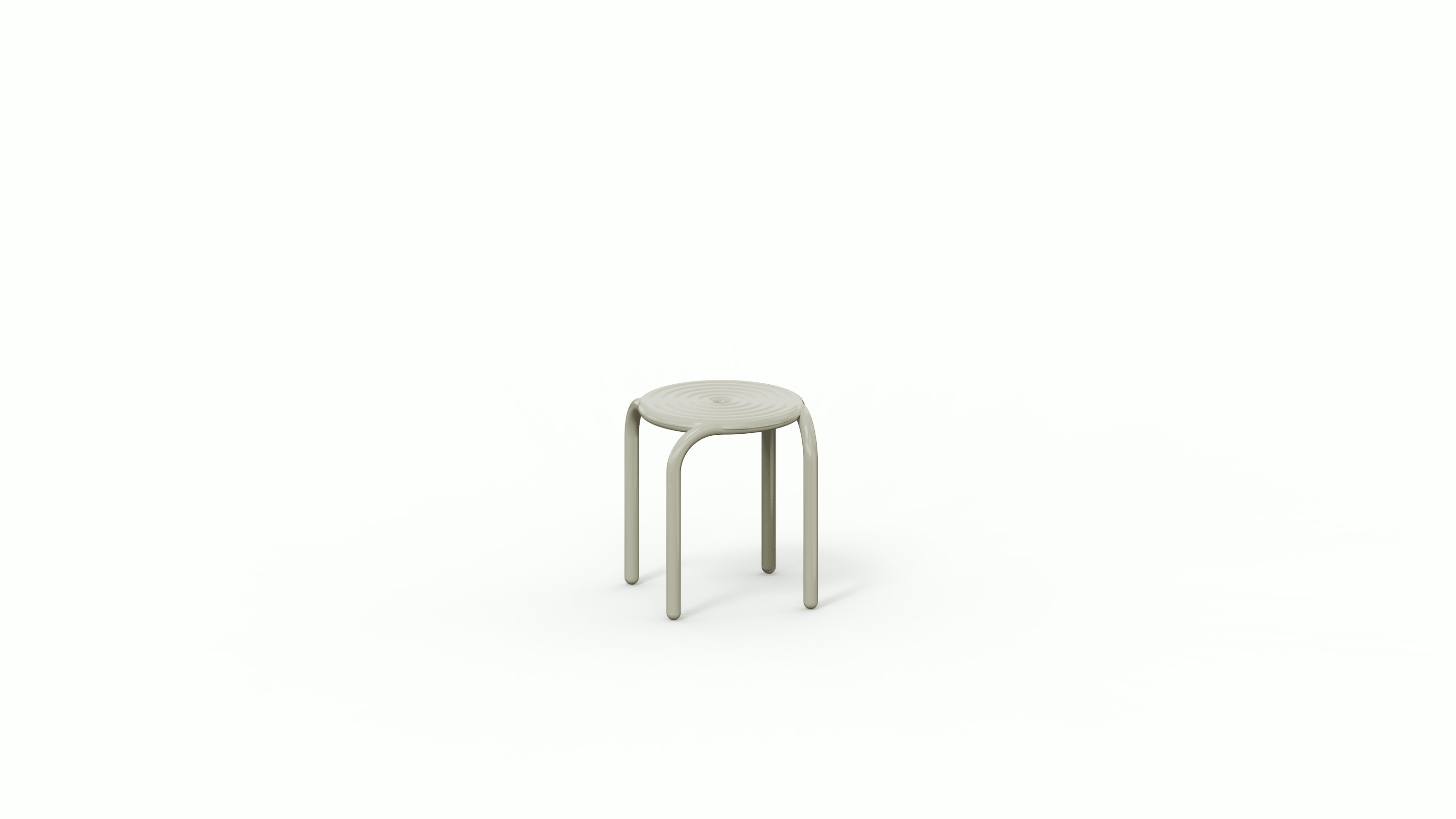 Groove Outdoor Stool