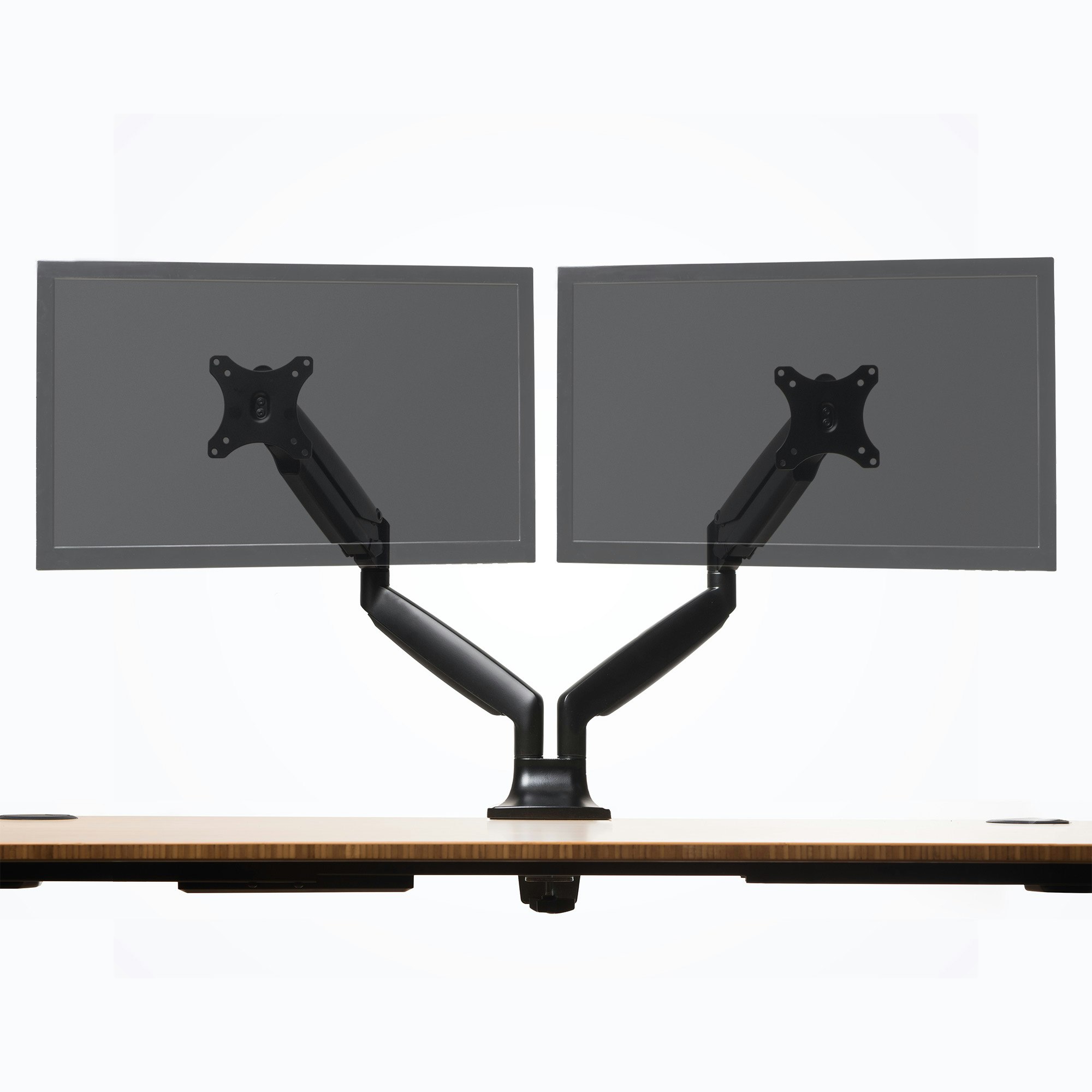 fully dual monitor desk mount