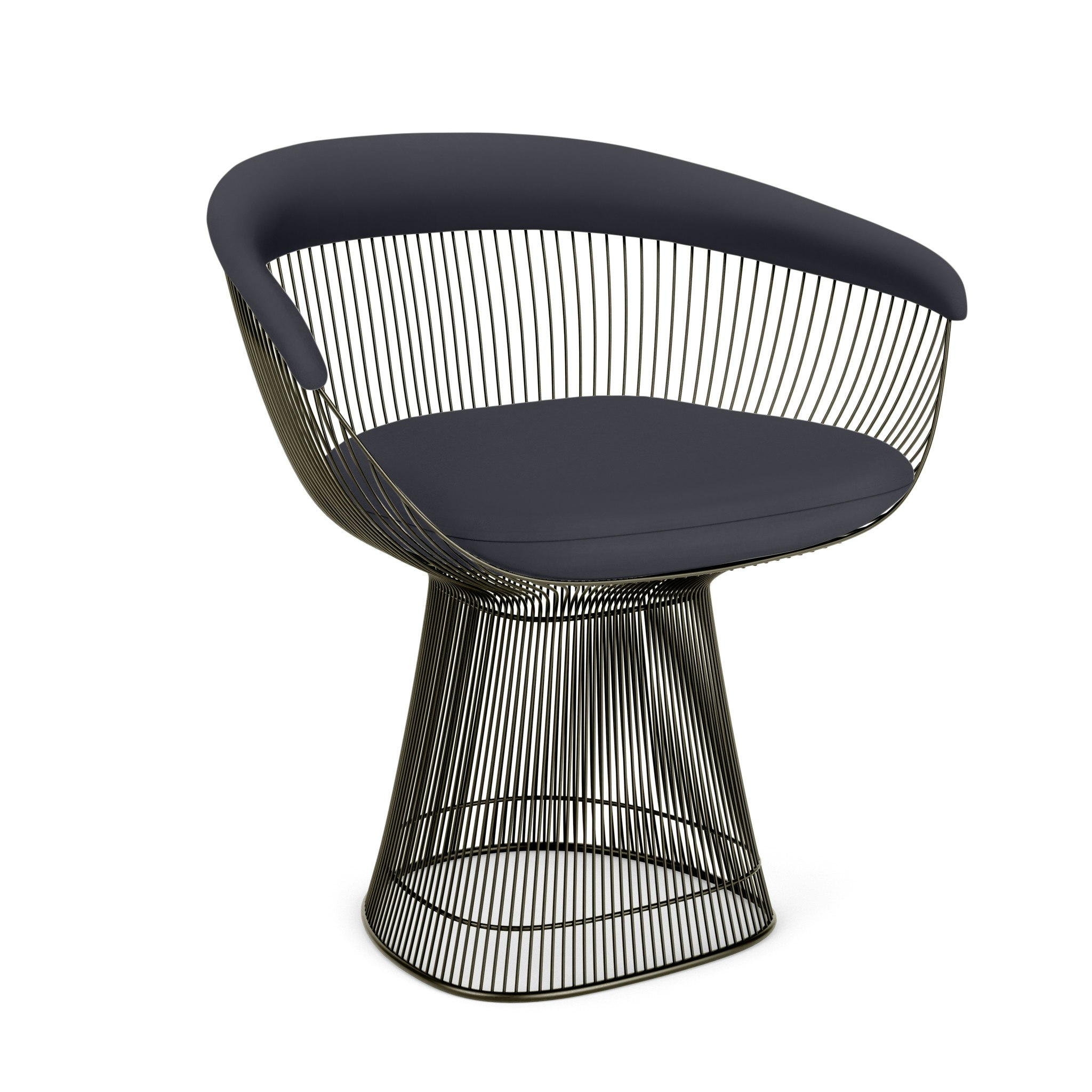 Platner Armchair - Metallic Bronze,  Prairie,  Riverbed