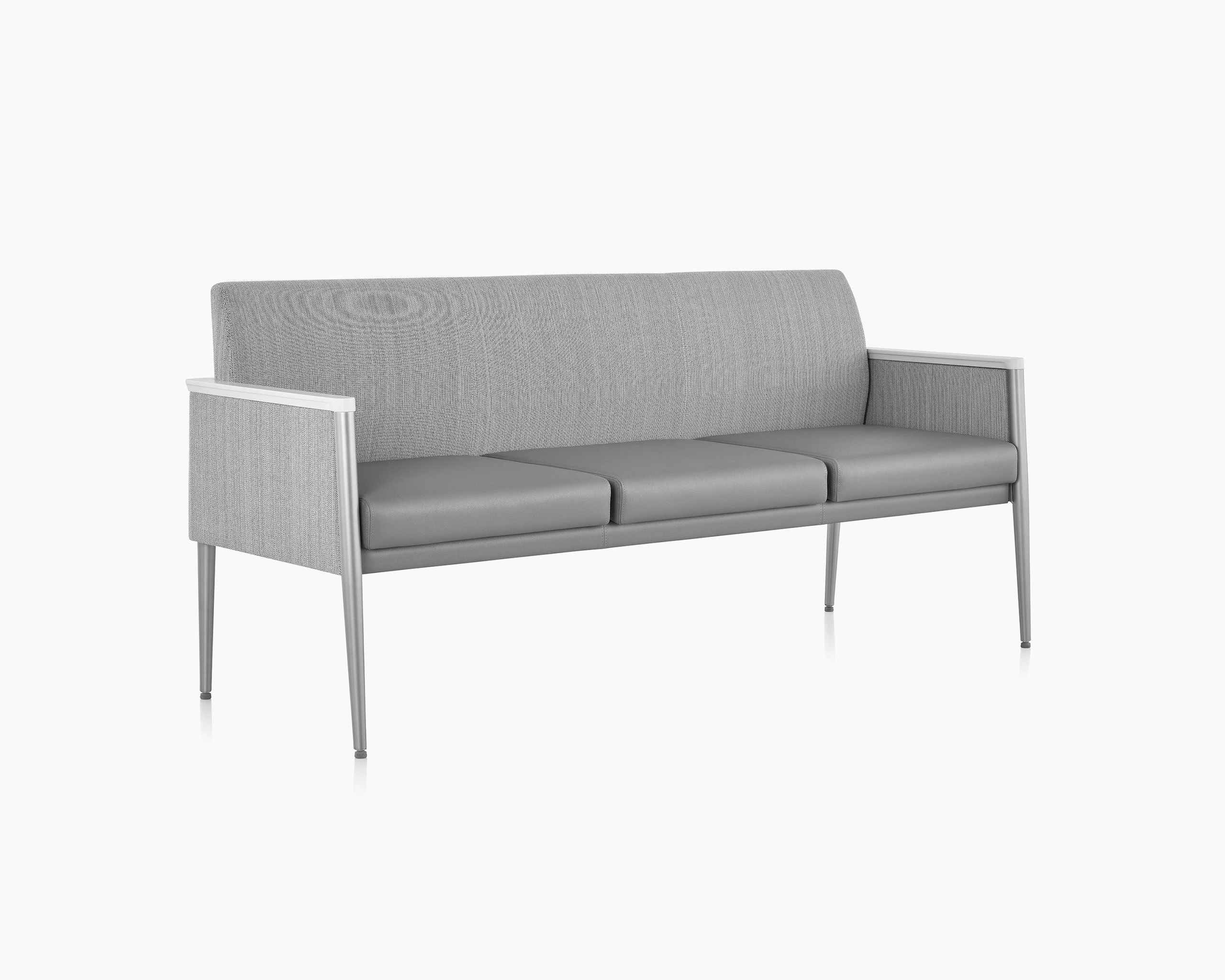 Front three-quarter view of Palisade Multiple seating on white sweep.