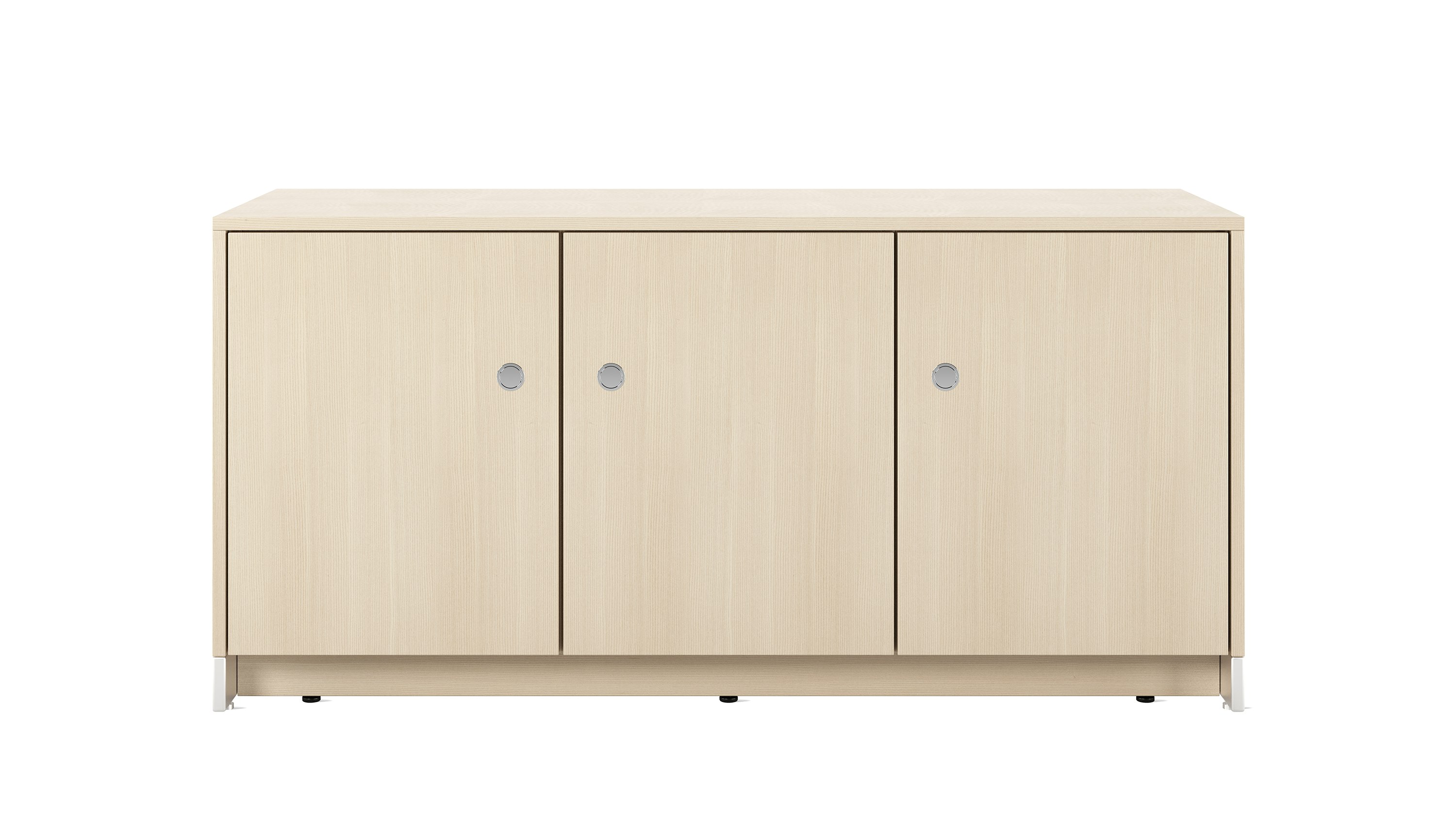 Sled Base Credenza - 52.5,  Shelf Storage,  Ash