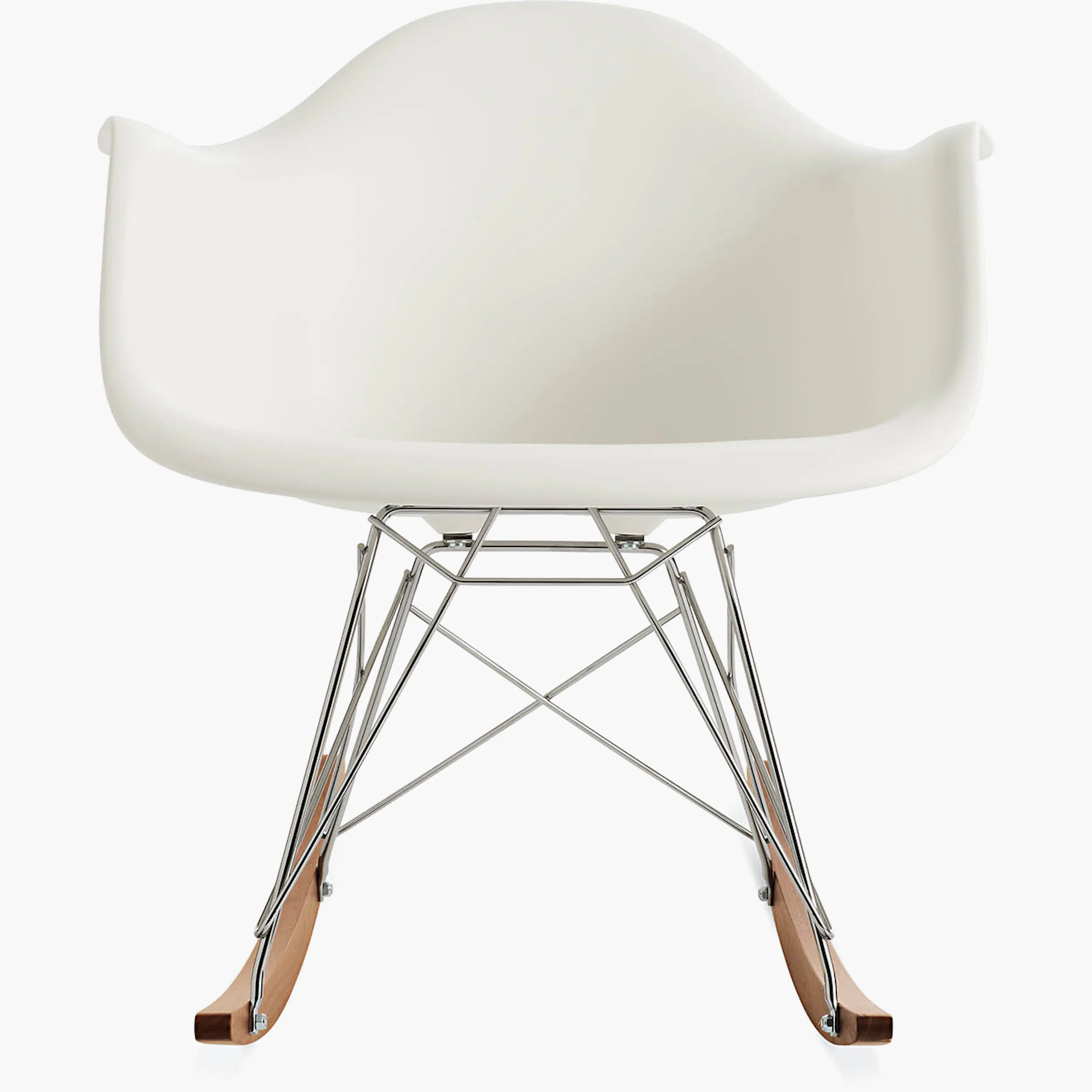 Eames Molded Plastic Armchair, Rocker Base – Design Within Reach