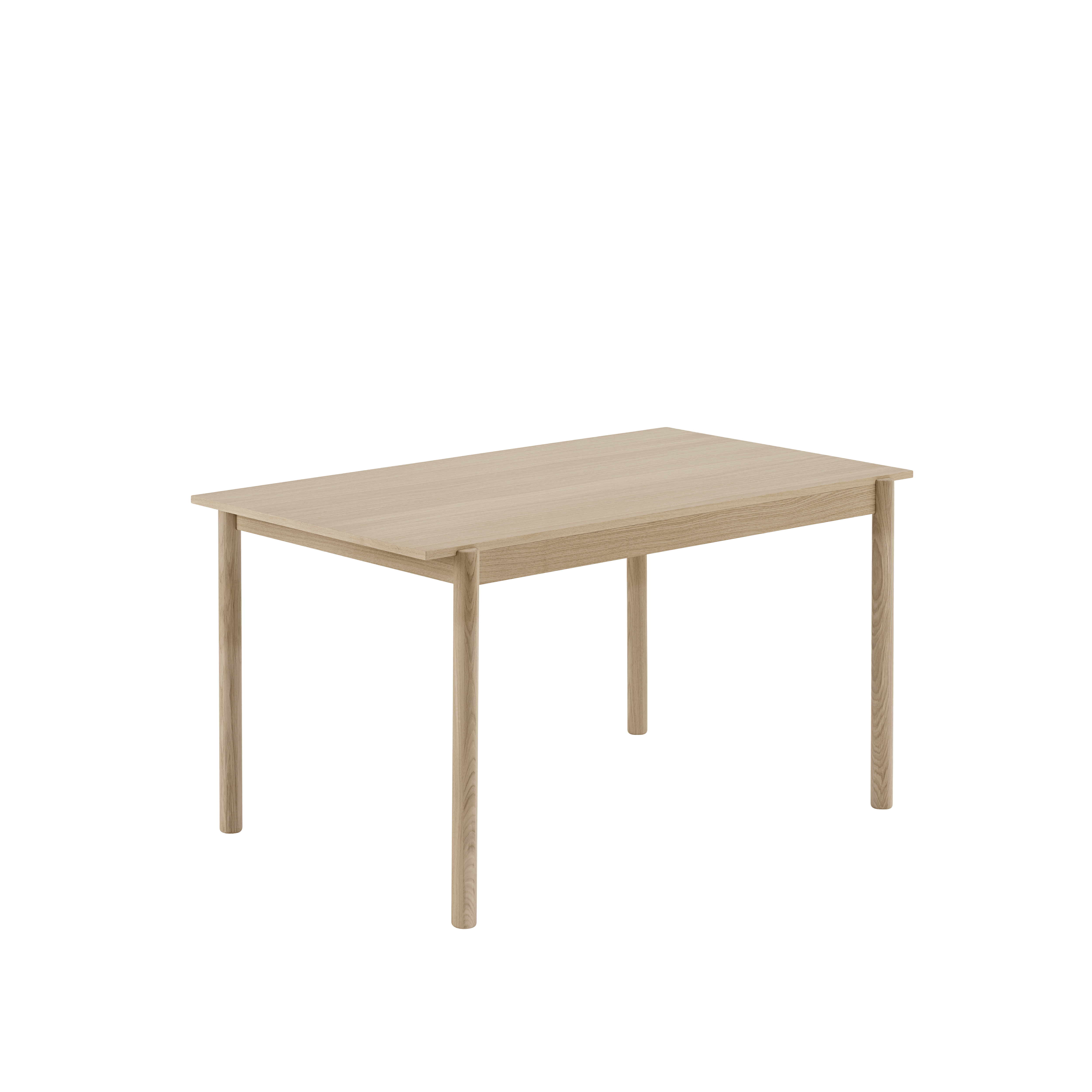 Linear Table - 140 X 85 CM, Wood, Oak