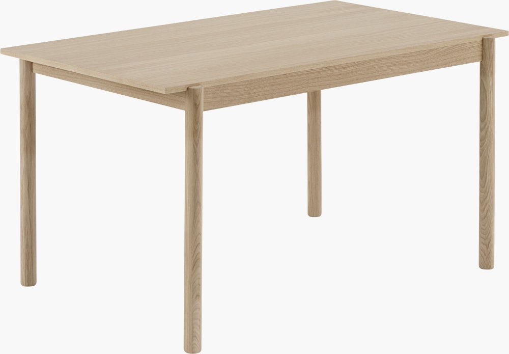 Linear Table - 140 X 85 CM, Wood, Oak