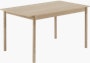 Linear Table - 140 X 85 CM, Wood, Oak