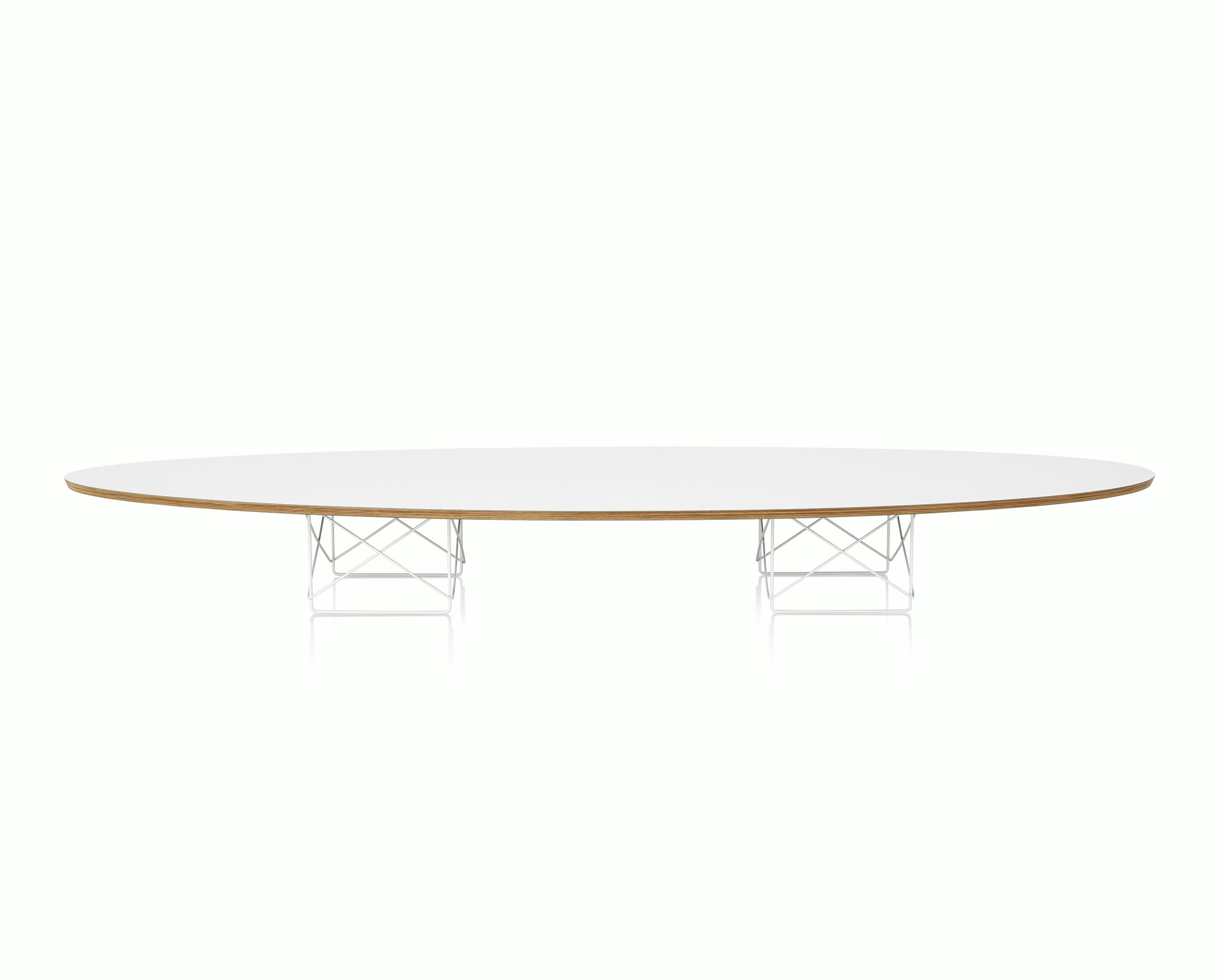 Eames Wire Base Elliptical Table, Herman Miller | MillerKnoll