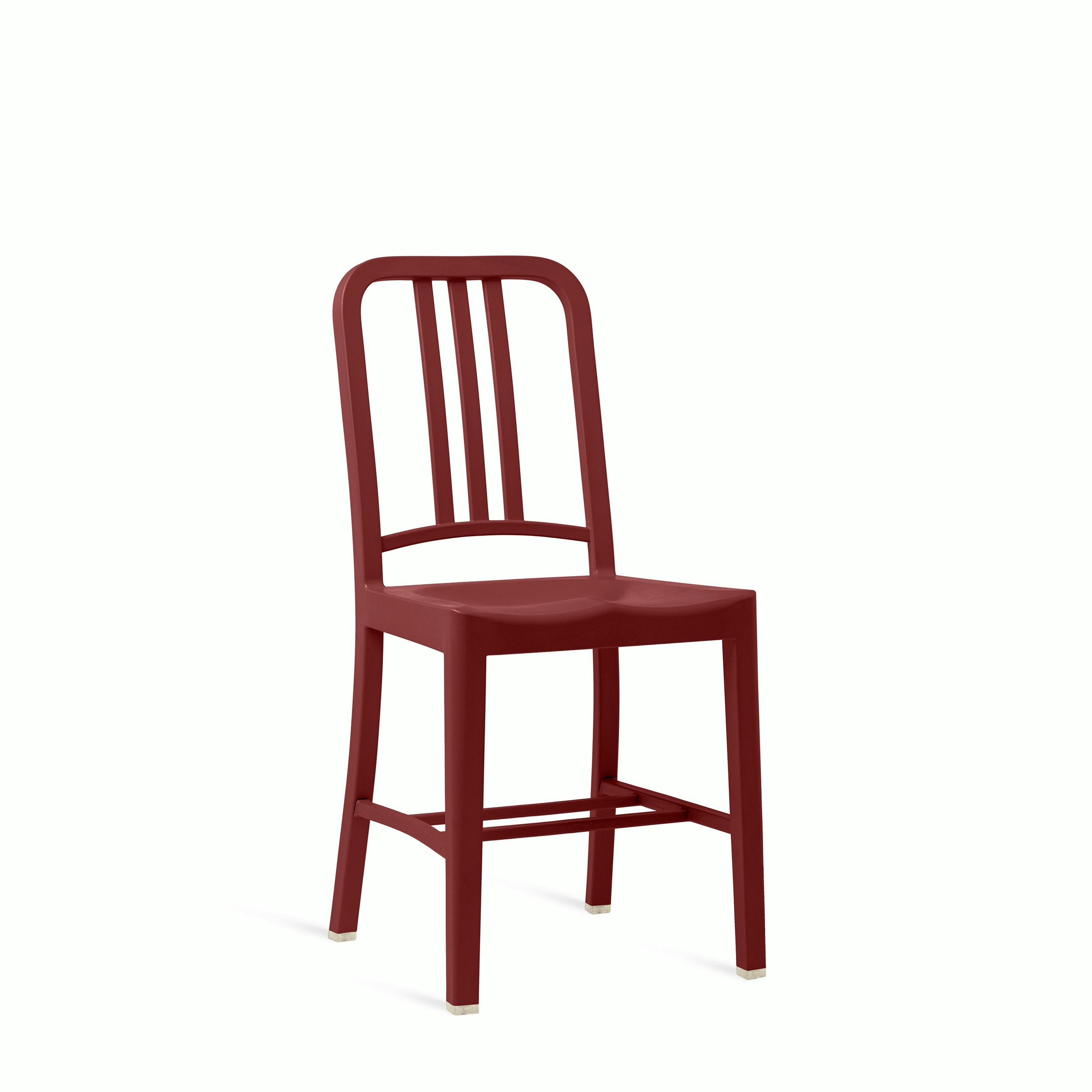 111 Navy Chair - Side Chair, Bordeaux
