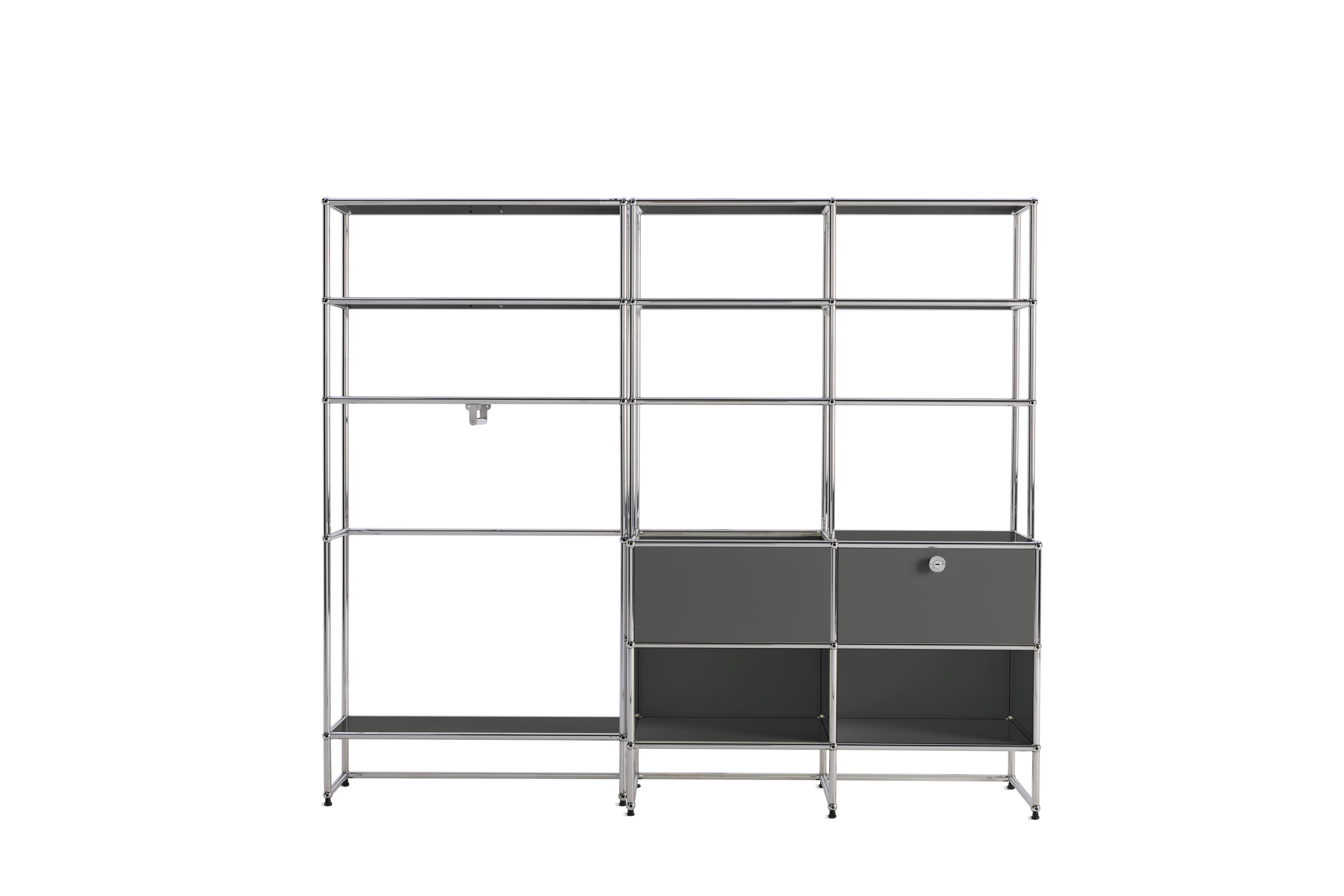 USM Wardrobe - Configuration 2, Anthracite