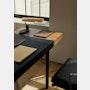 New Canaan Leatherwrap Sit-to-Stand Desk