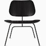 Eames Molded Plywood Lounge Chair Metal Base (LCM) Eames Molded Plywood Lounge Chair Metal Base (LCM), Non Upholstered
