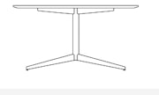 Round - 54" Laminate