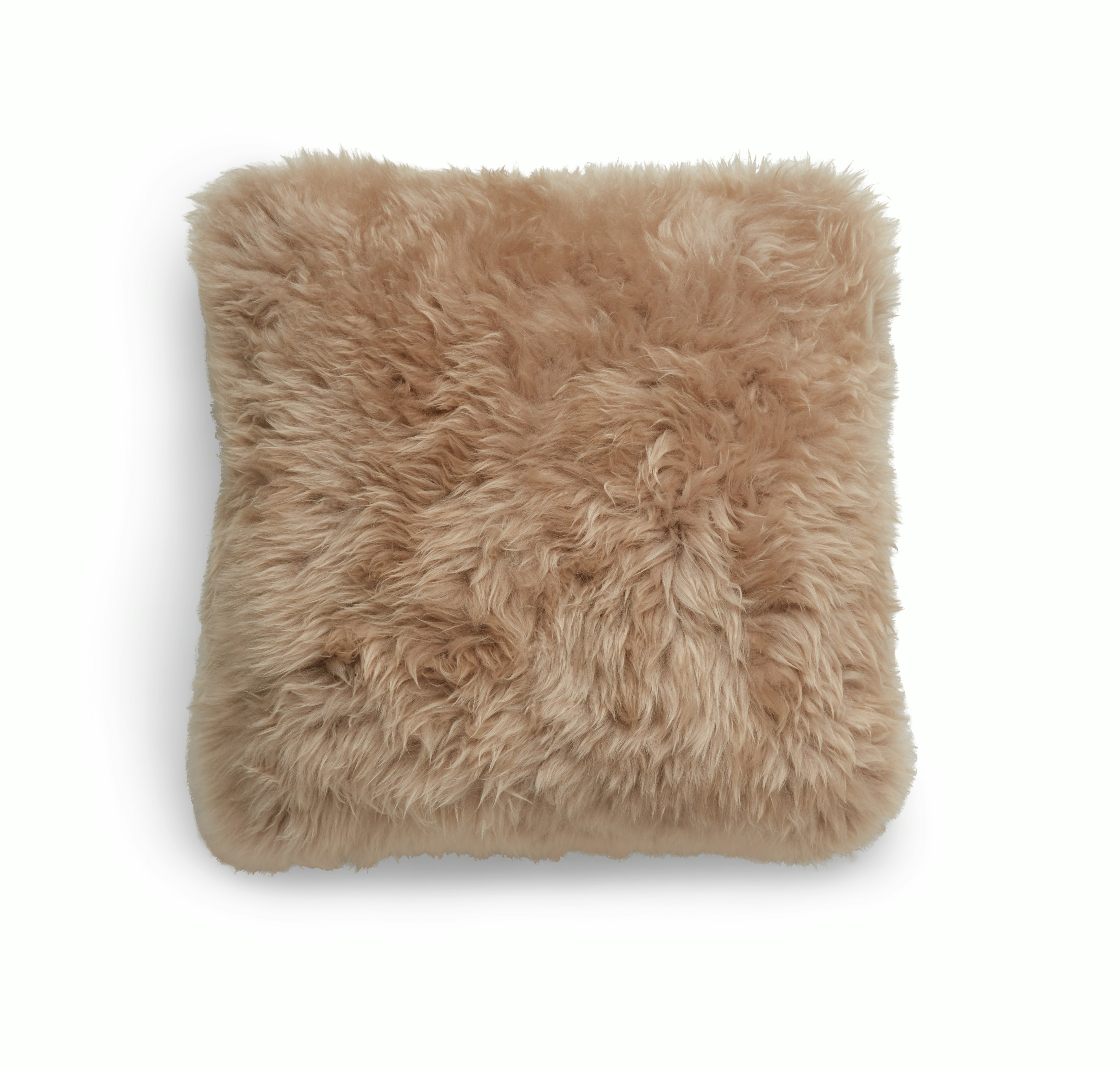 Sheepskin Throw Pillow