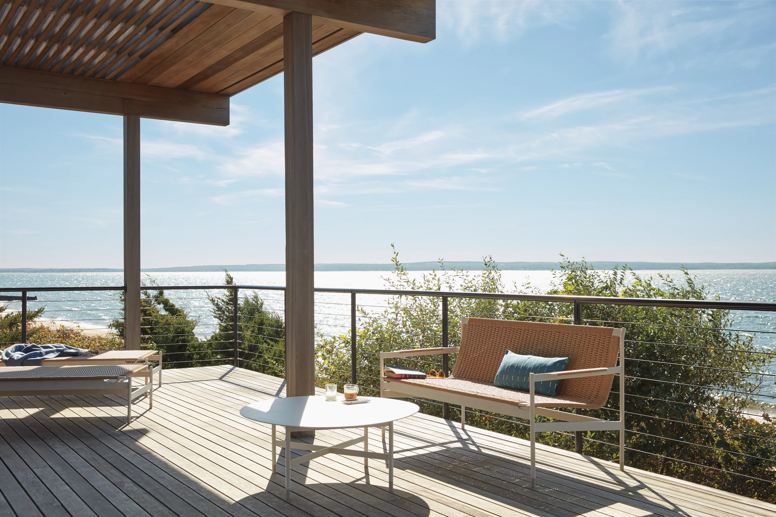 Sommer Two Seater Sofa with Sommer Coffee Table