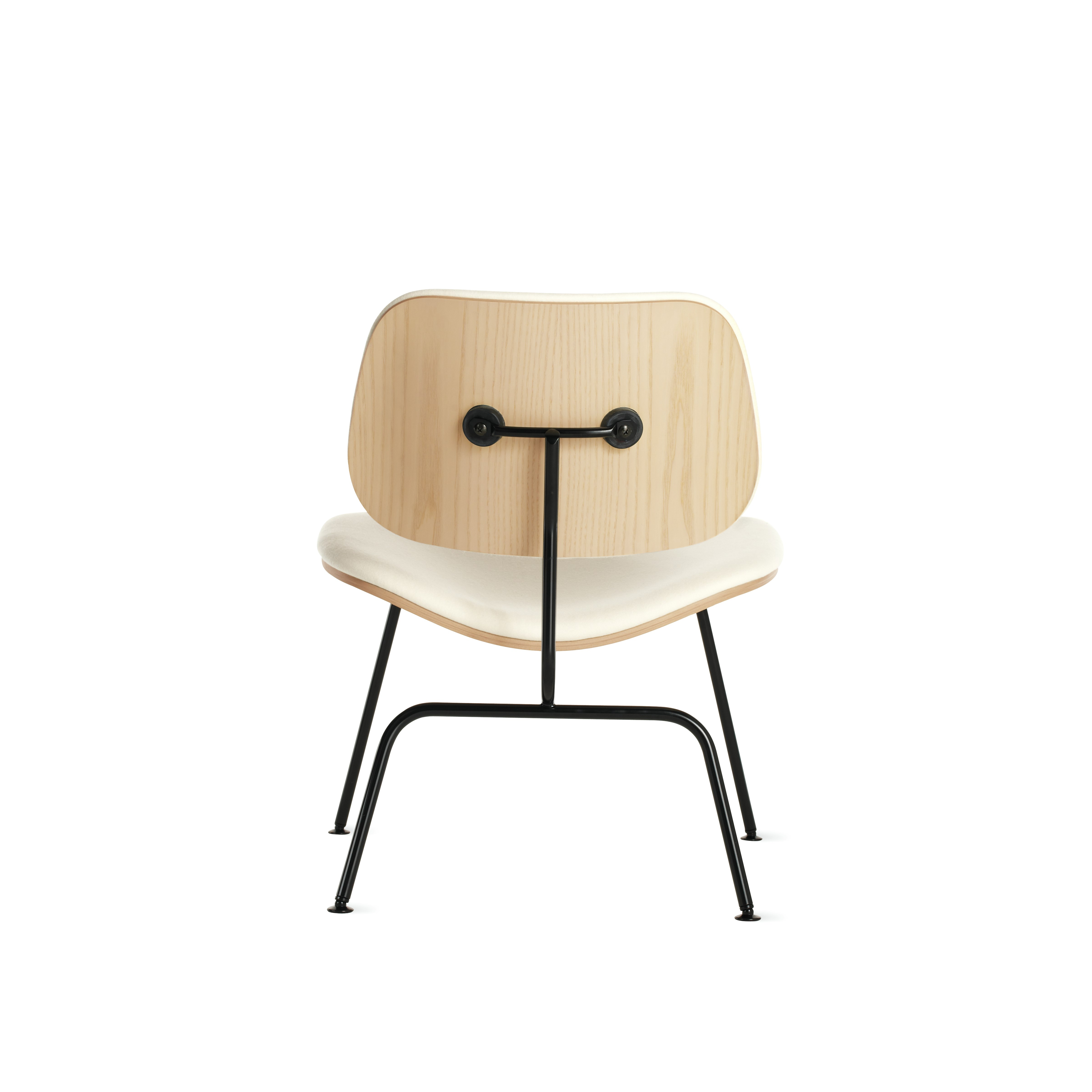Eames Molded Plywood Lounge Chair Upholstered LCM
