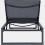 Eos Chaise Lounge in Black