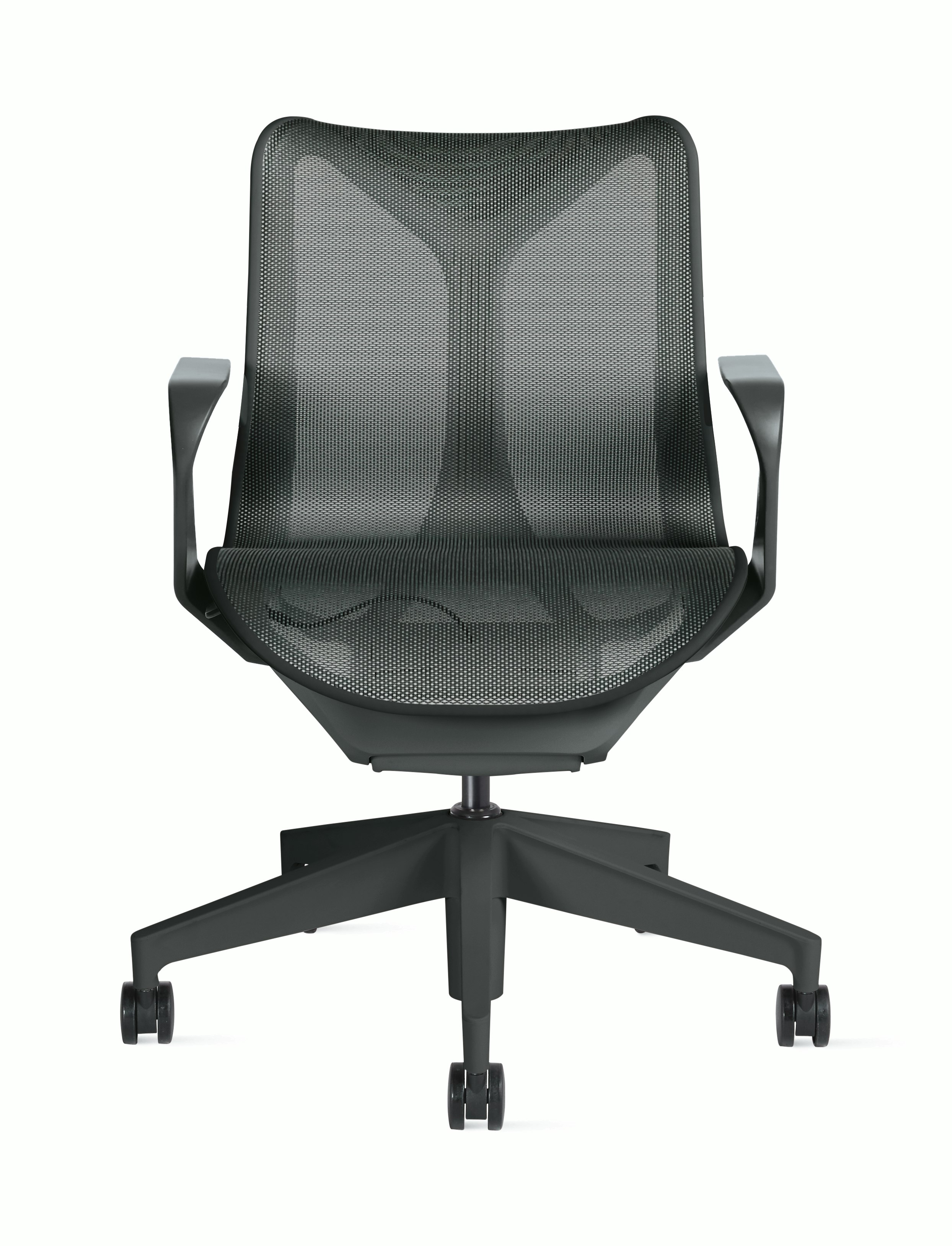 Cosm Task Chair Low Back Fixed Arm