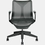 Cosm Task Chair Low Back Fixed Arm