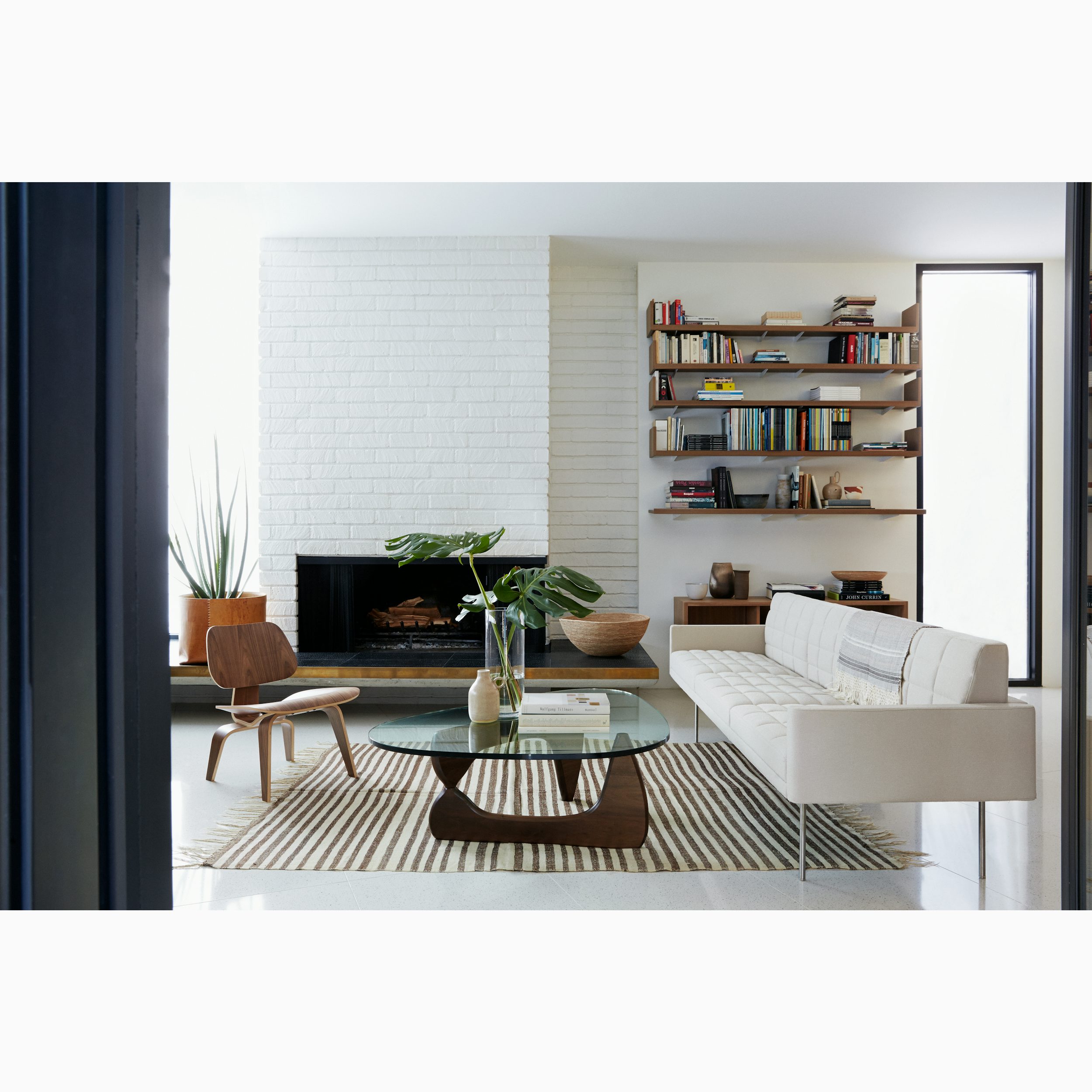 Eames Molded Plywood Lounge Chair Wood Base (LCW), Non Eames Molded Plywood Lounge Chair Wood Base (LCW), Non