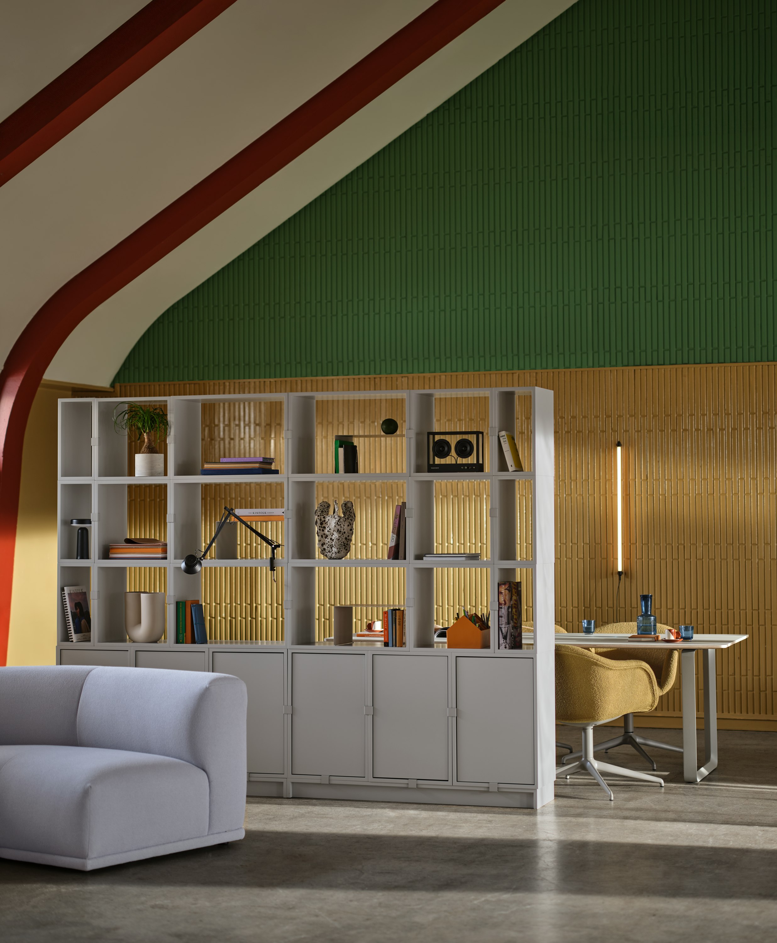 Stacked Office Storage